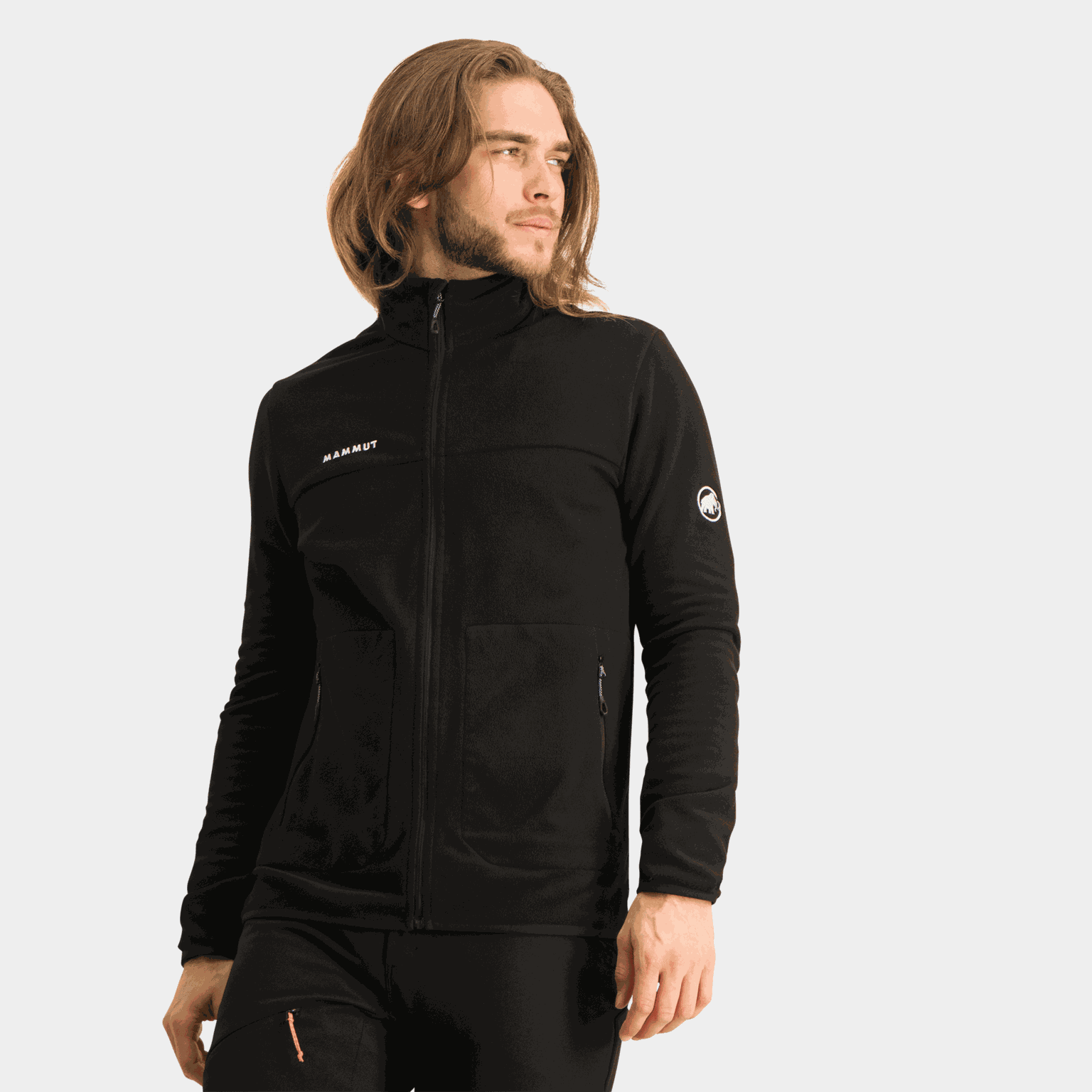  Innominata Light ML Jacket, męska kurtka polarowa - Czarna