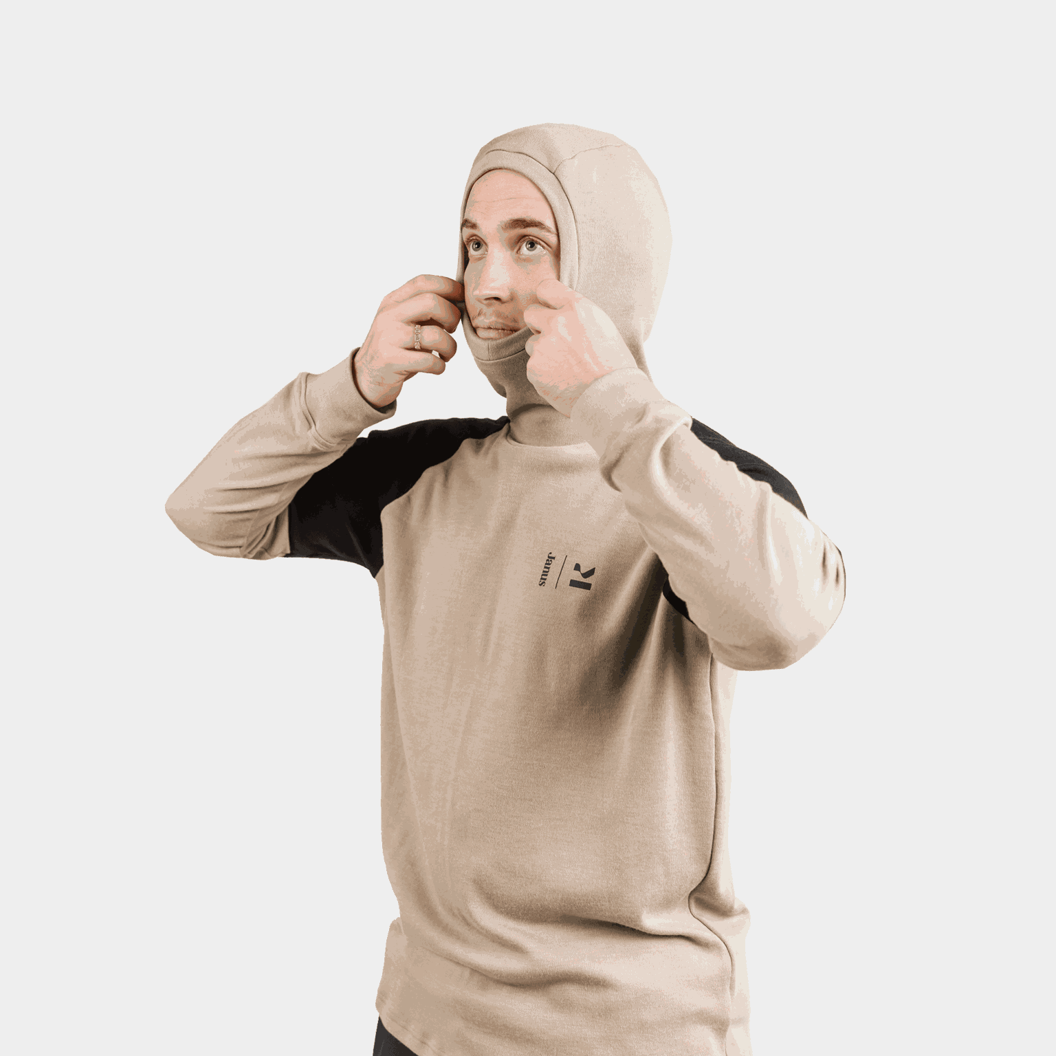  Unisex mikina Kleveland Merino s kapucí