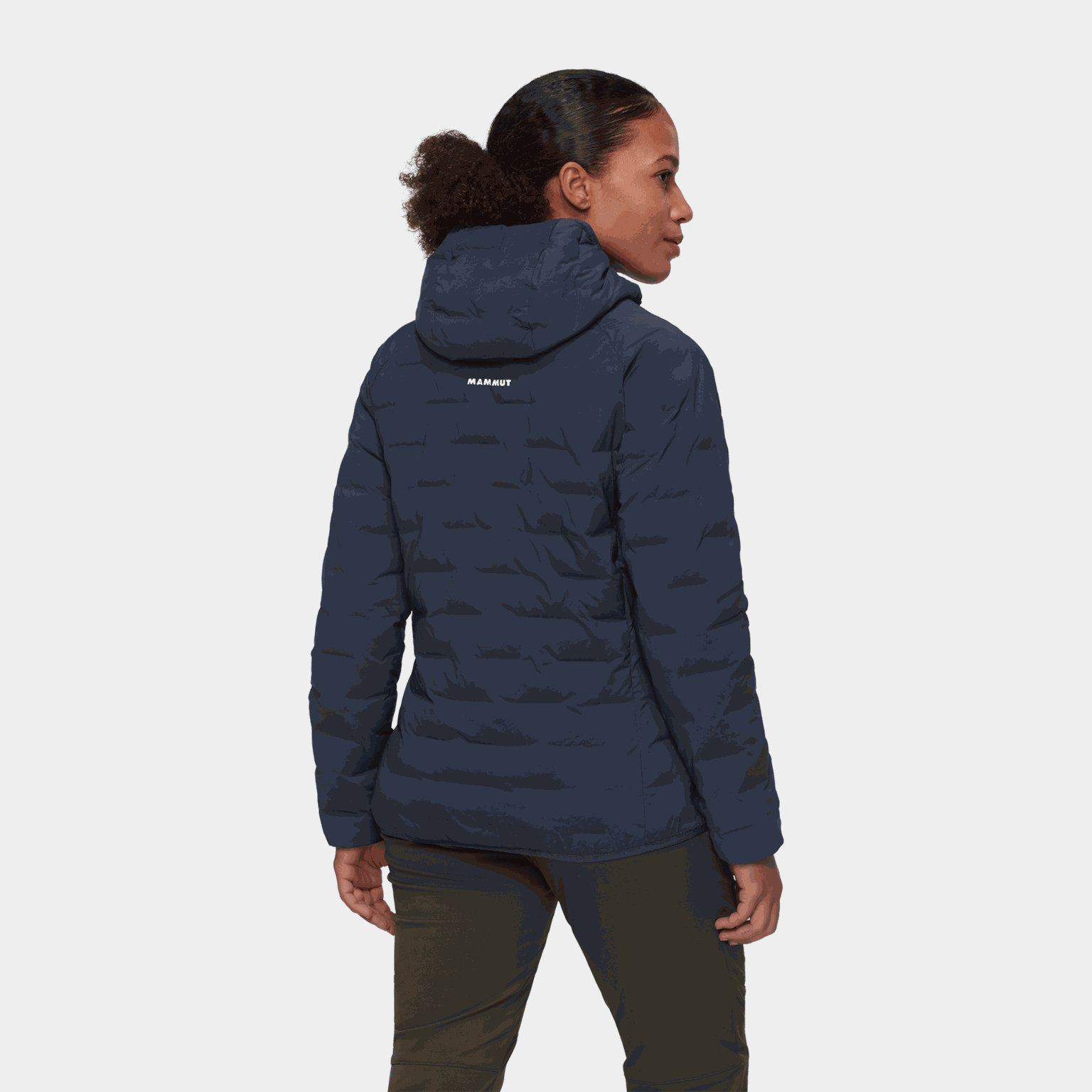 Sender capuchonjas voor dames - blauw