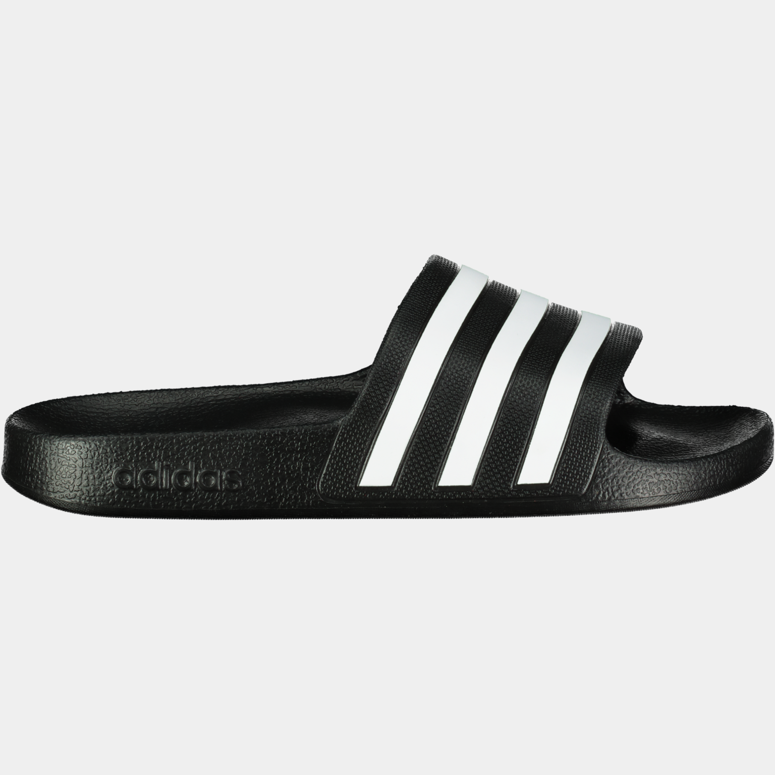 Adilette Aqua Unisex Sandalen – Zwart