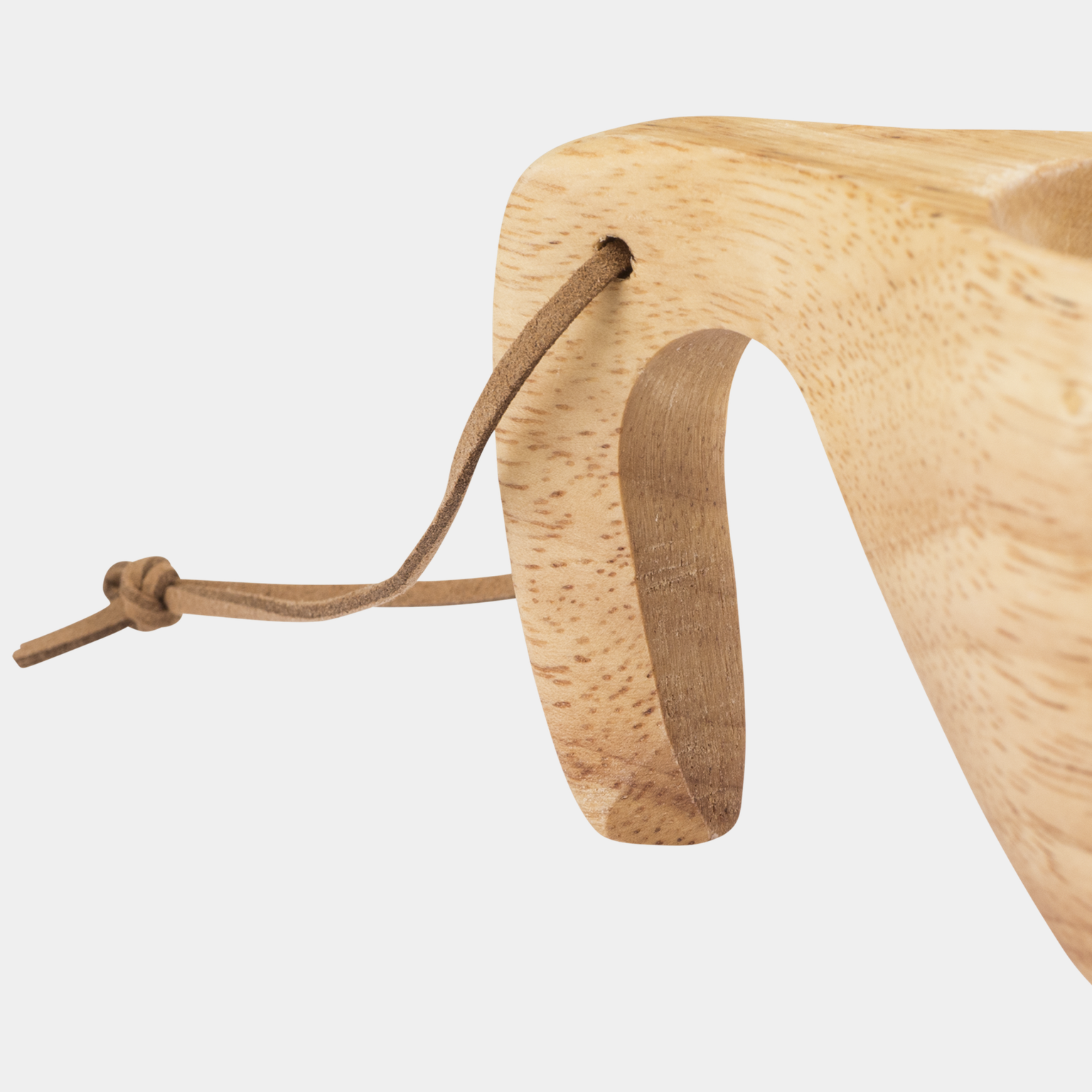 Houten mok, houten kan, kinderformaat - bruin