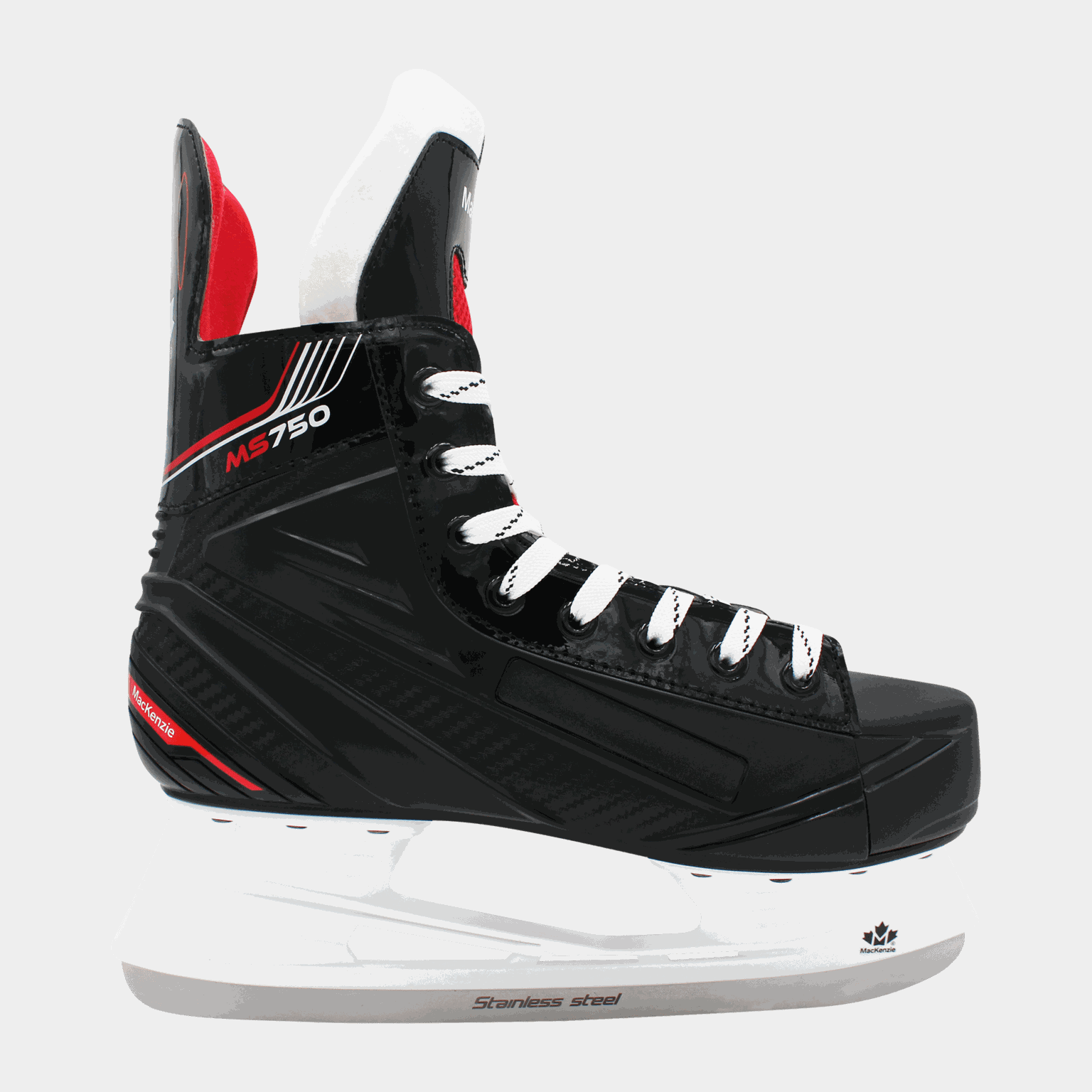 MS750 hockeyschaatsen voor volwassenen, maat 24/25 – zwart