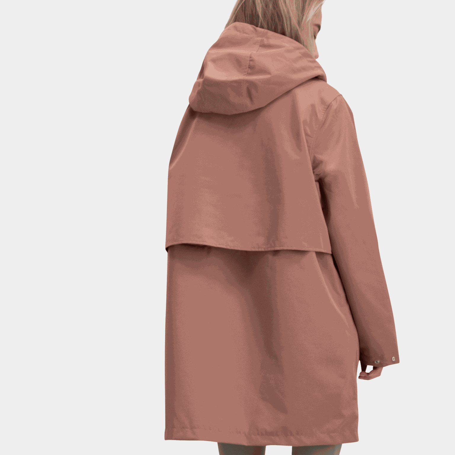  Parka feminina estilo cruiser, parka impermeável