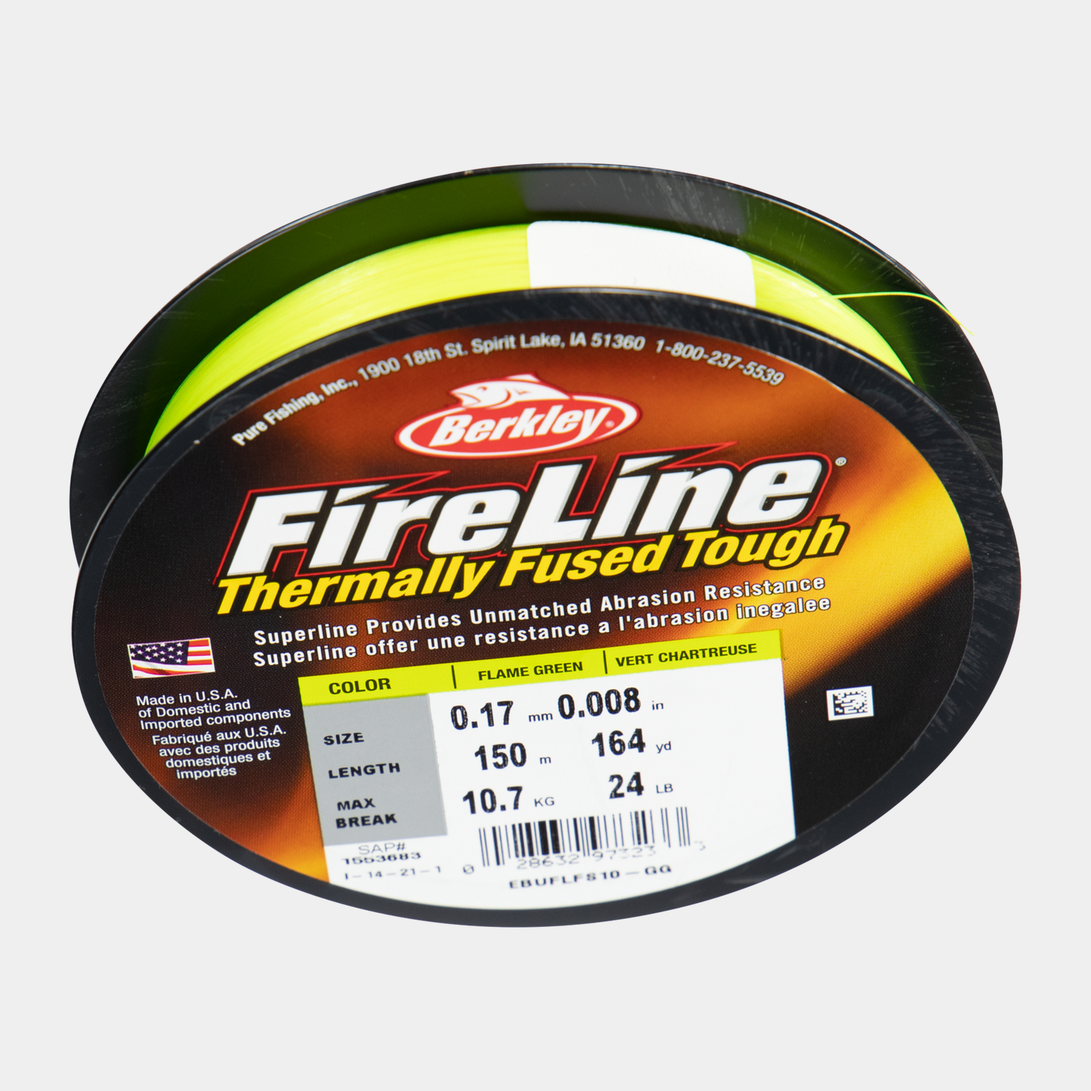 Hilo Fireline 150m verticale vlam, meeraderig -
