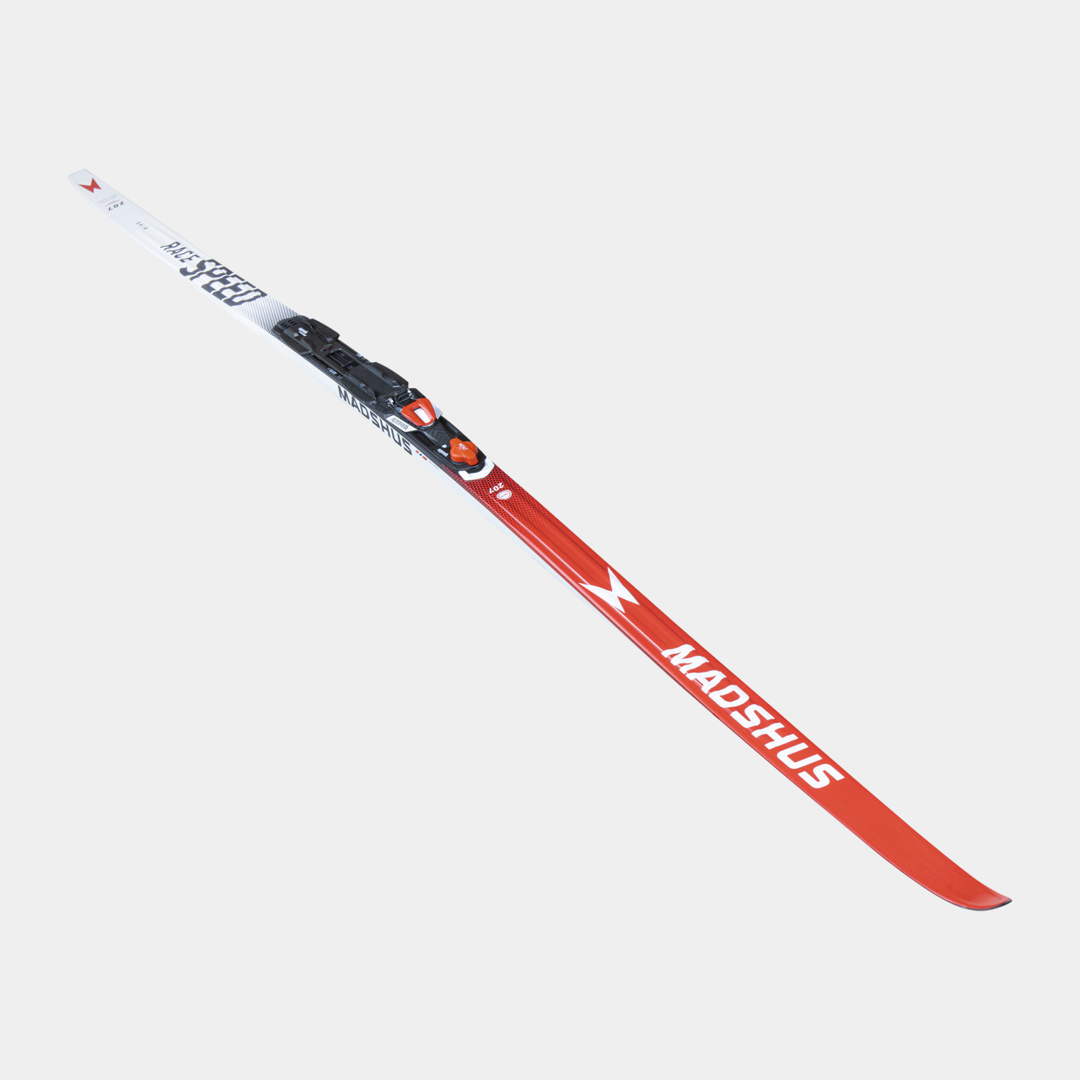  Esquis de esqui cross-country Speed Fell 23/24 unissex - Vermelho