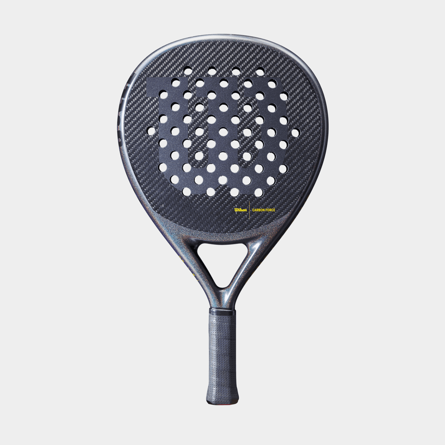 Carbon Force Pro Padel, padelracket for viderekomne, unisex - Grå