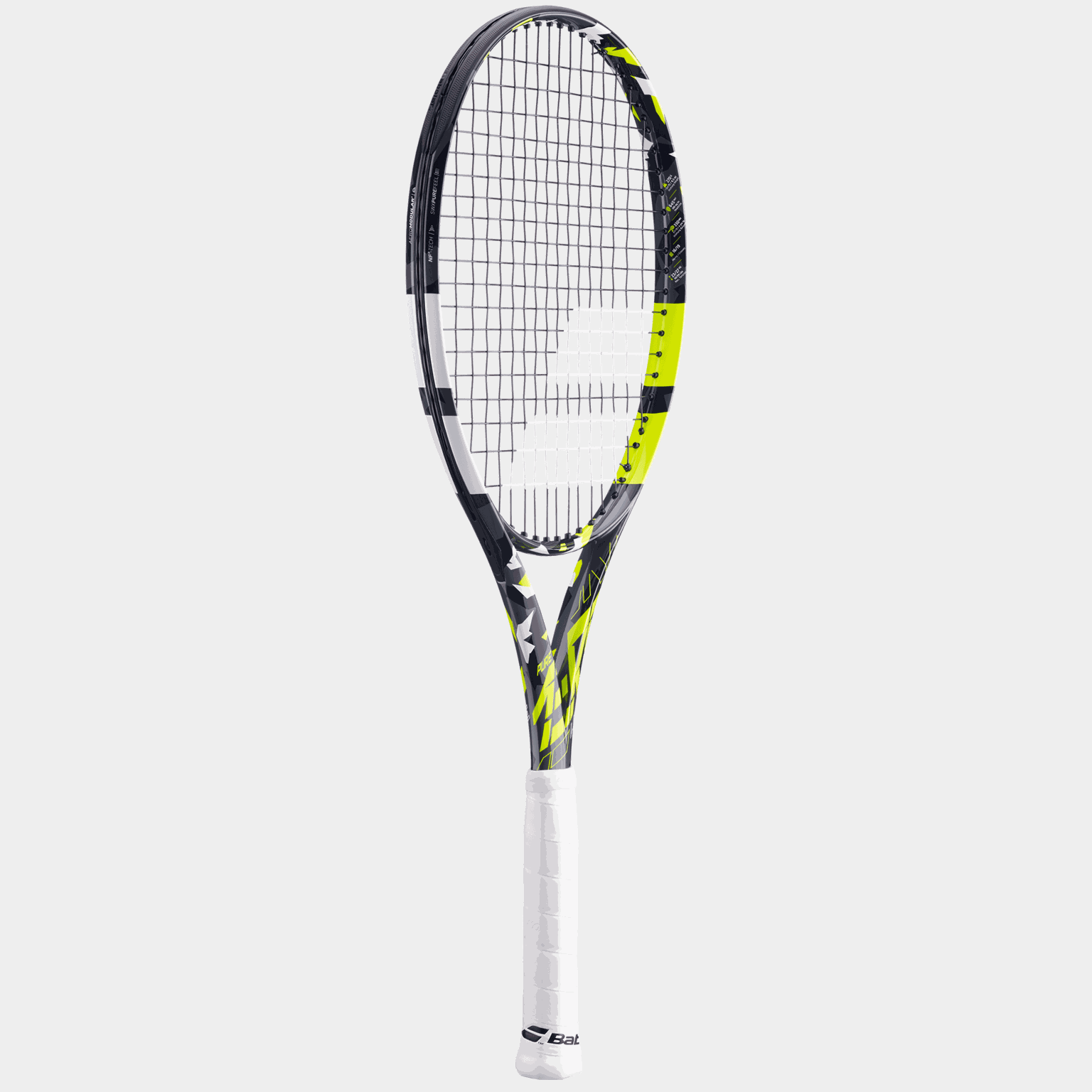 Raqueta de tenis Pure Aero Lite para jugadores avanzados, unisex – Gris
