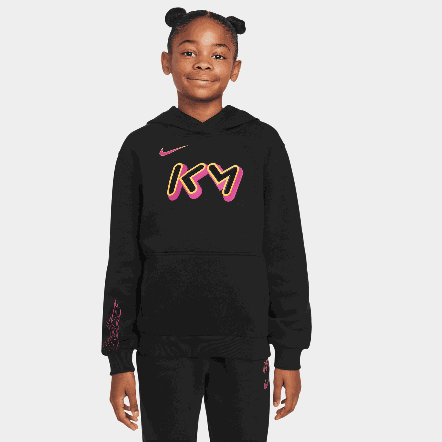  Camisa infantil do Kylian Mbappé, tamanho - preta