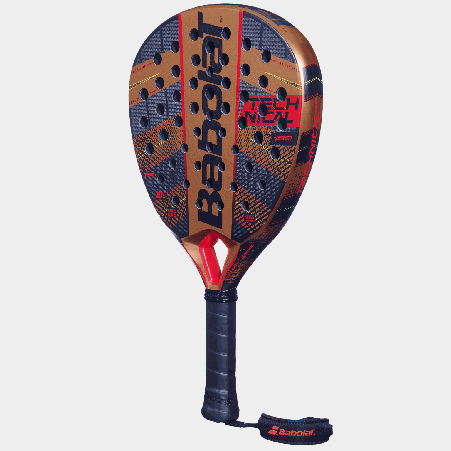  Unisex padelracket Veron Technical 2024 – Bruin