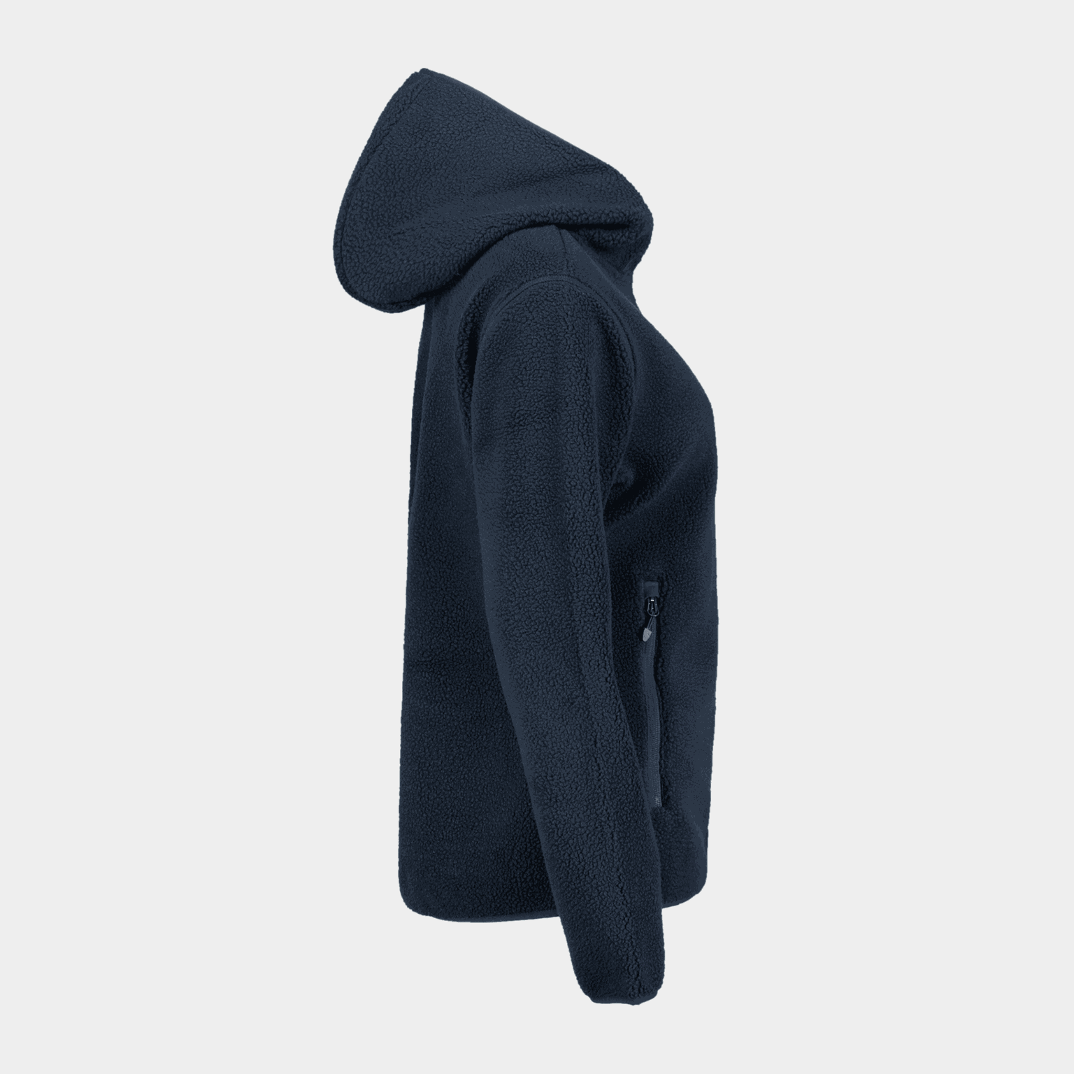 Jaqueta de lã Kiberg Sherpa, colete de lã, feminino