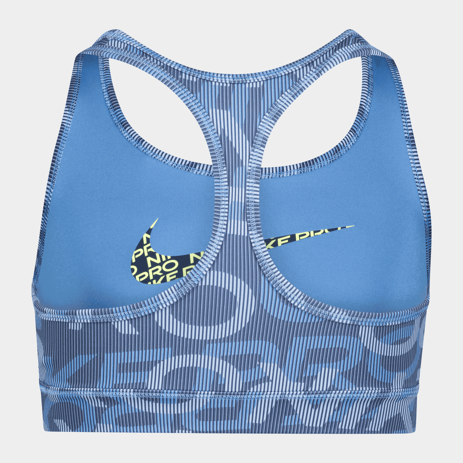 Pro Big Kids' (Girls') Dri-FIT, sports-BH, junior, jente - Blå