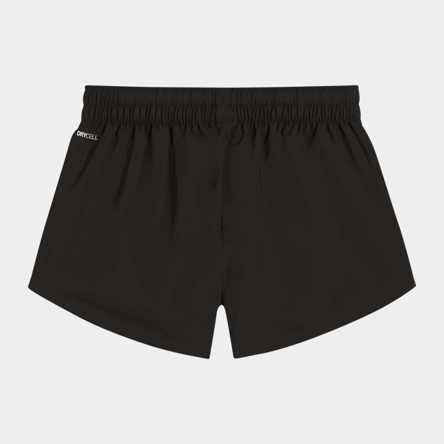 Shorts esportivos femininos Tad Essential de 3 polegadas, pretos