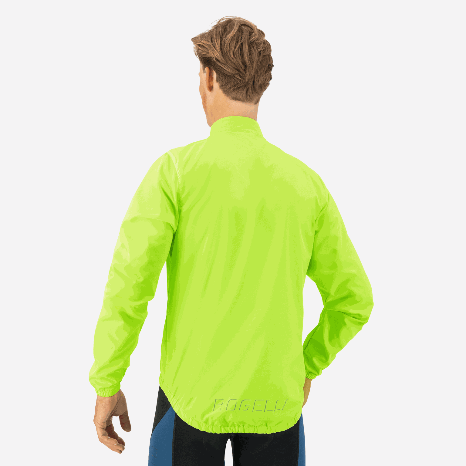 Veste coupe-vent Core Wind Jacket 24, veste de cyclisme, homme - Jaune