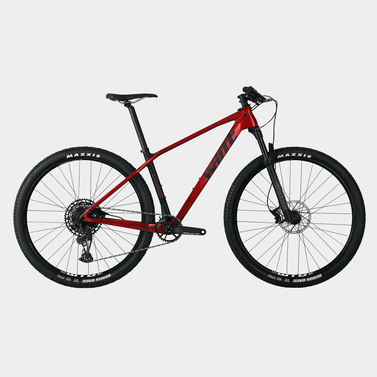  Mountain bike hardtail da uomo XC 290 Ultimate DEEP RED 25 - Rossa