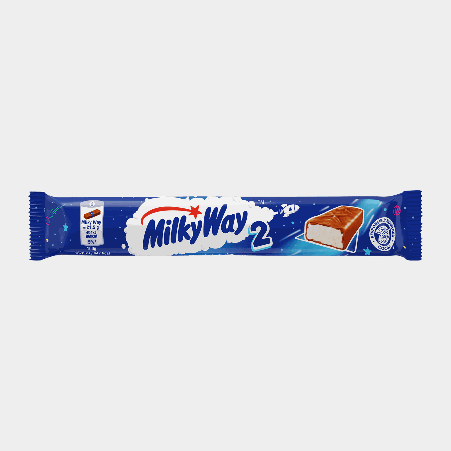 Dvojitá čokoláda Milky Way 43 g -