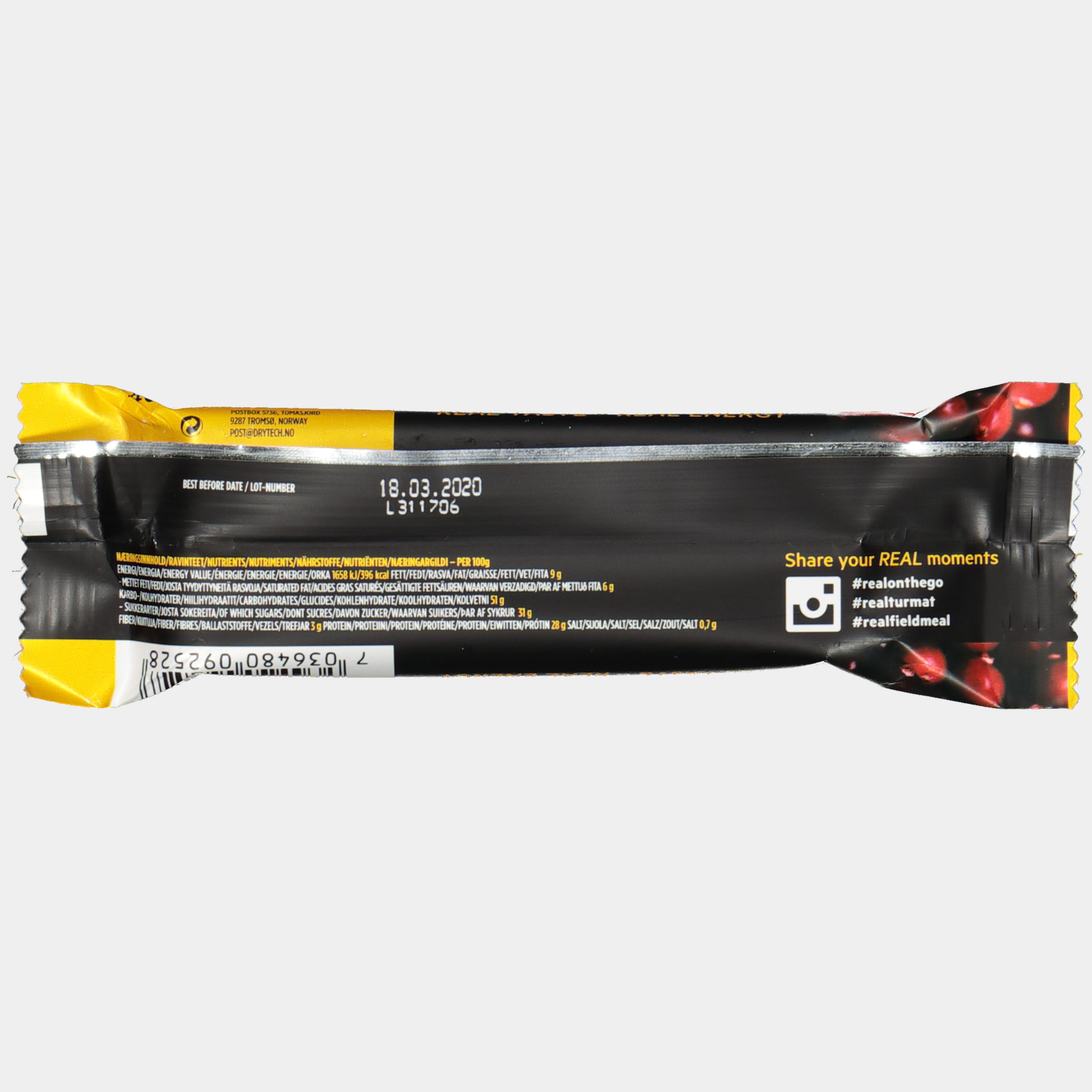 Baton proteinowy OTG Blueberry -