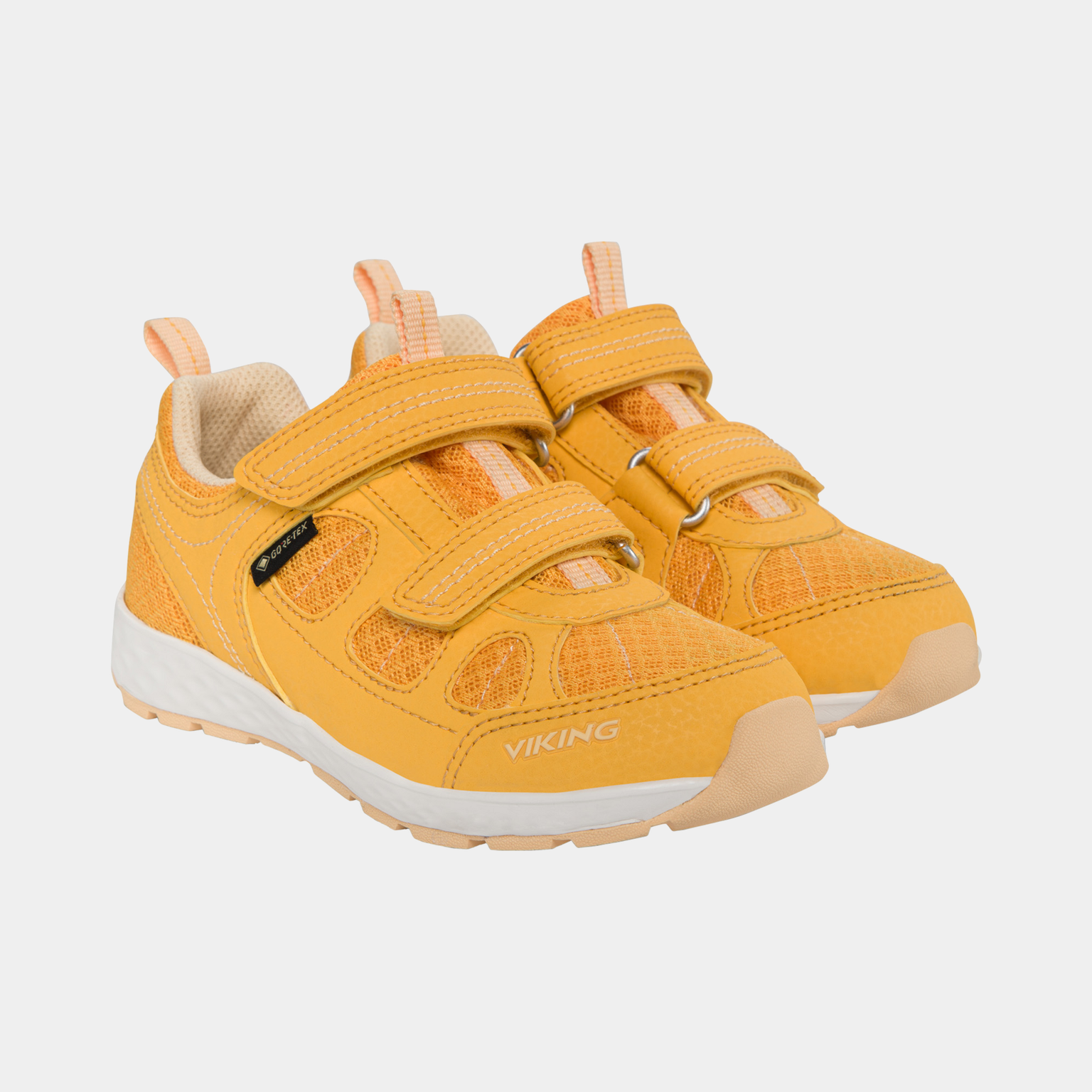 Ludo Low Gore-Tex, vanntett fritidssko, junior - Gul