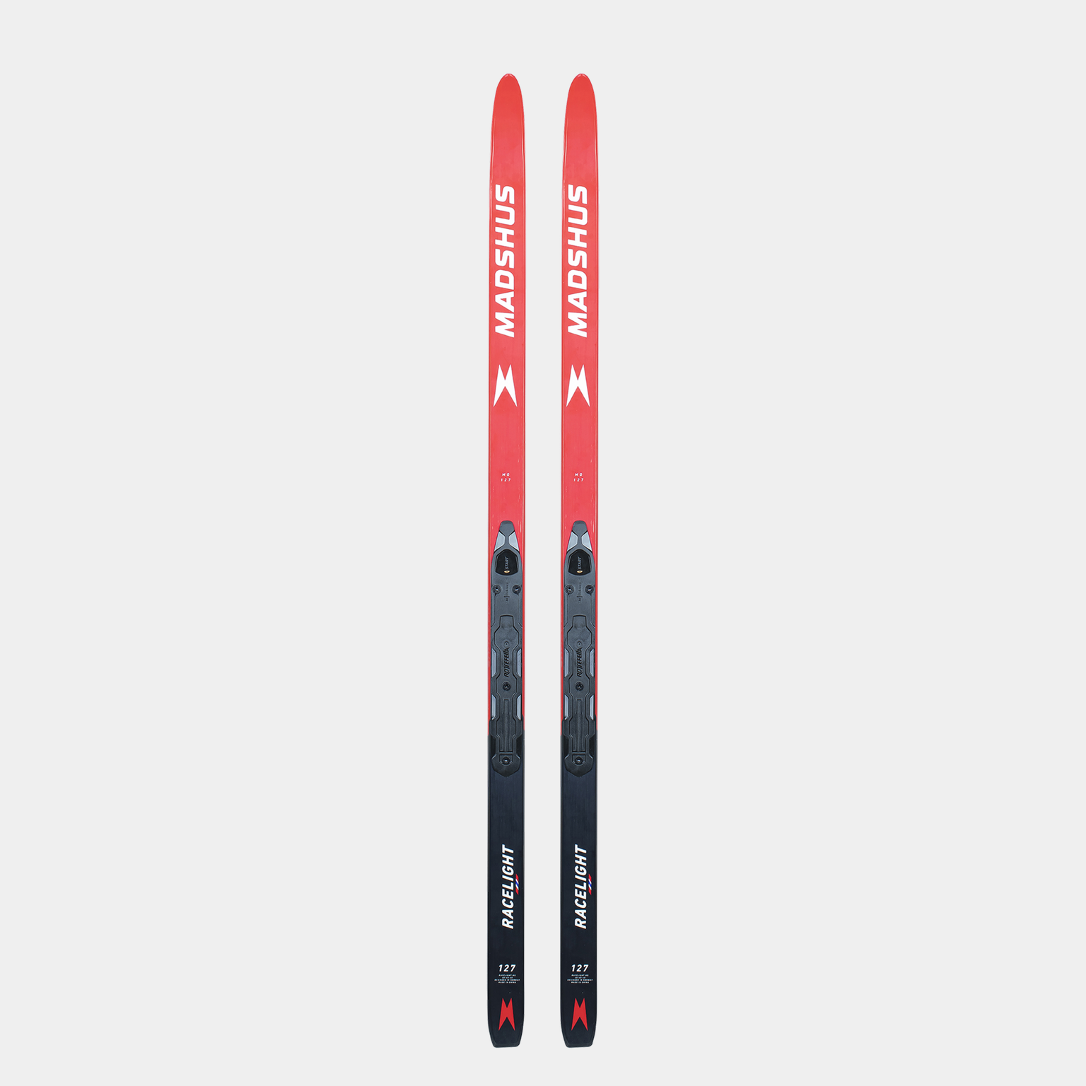Esquis de fundo Racelight Classic MG 24/25 infantis - vermelhos