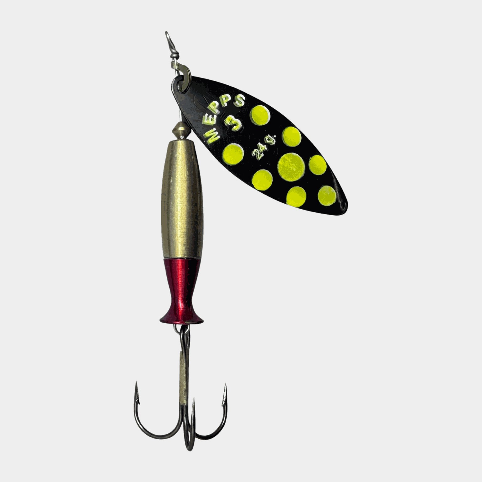 Long Salmon 3 - 24g Bl, spinner -