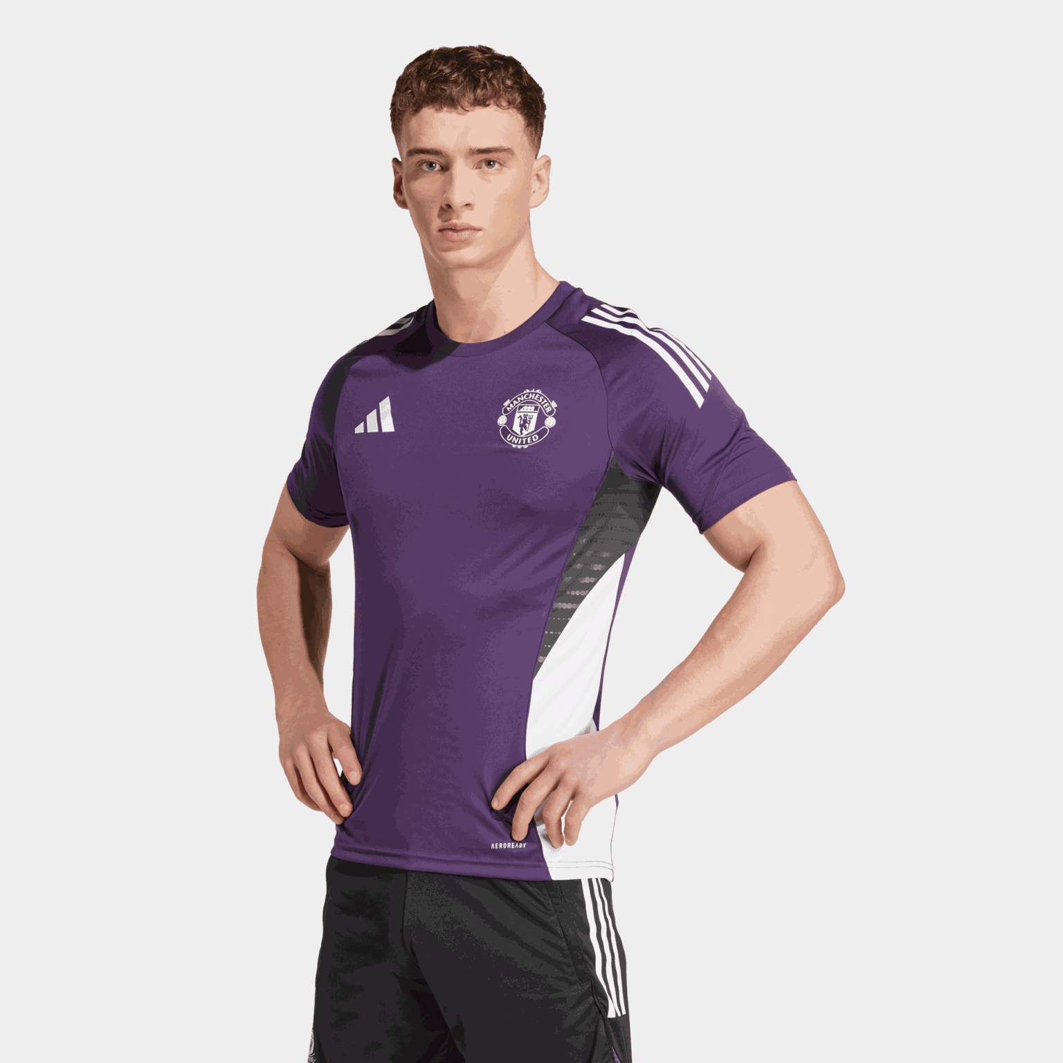  Pánský tréninkový dres Manchesteru United 2025/26 - fialový