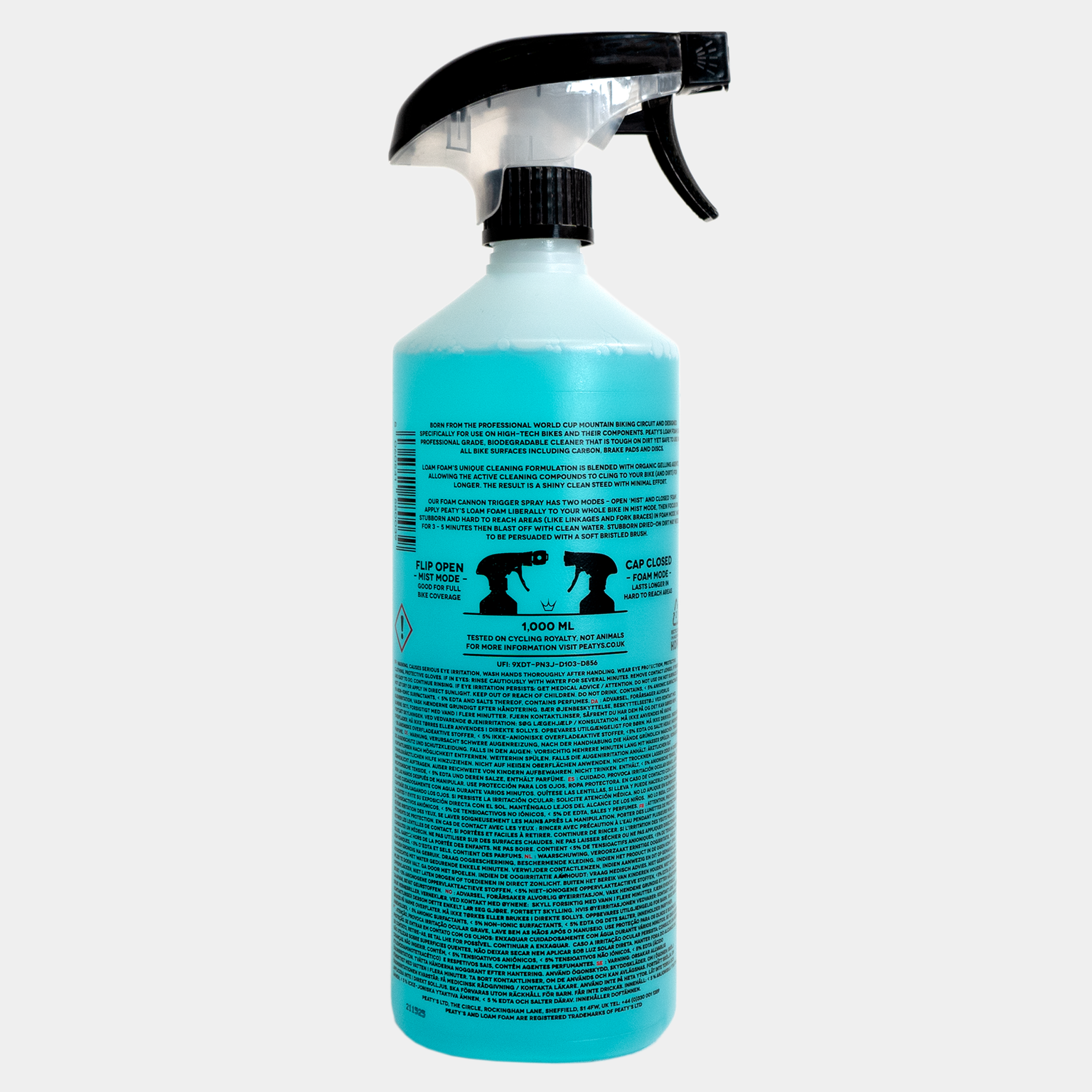  Myjka rowerowa LoamFoam 1 litr -