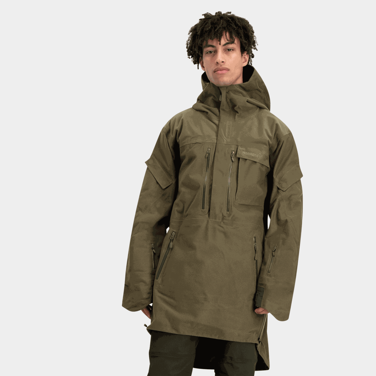 Dámská Gore-Tex parka, anorak - zelená