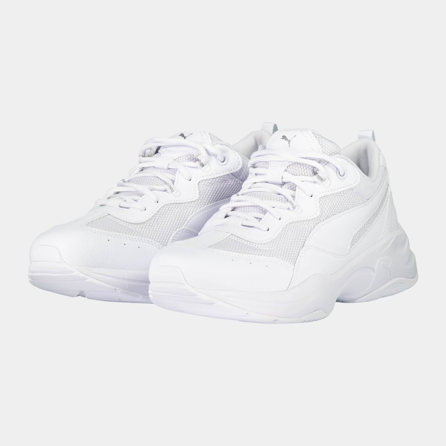  Kunstwimpers, sneakers, voor dames - wit