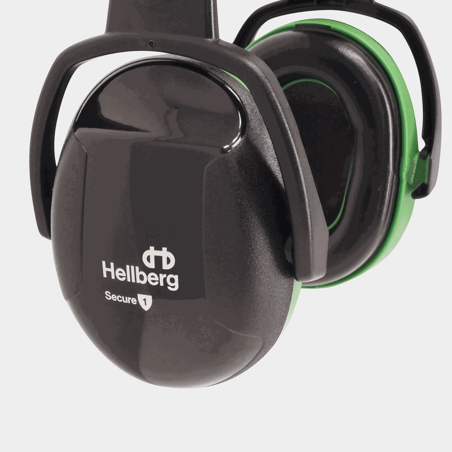 Hellberg Secure 1, hørselvern - Svart