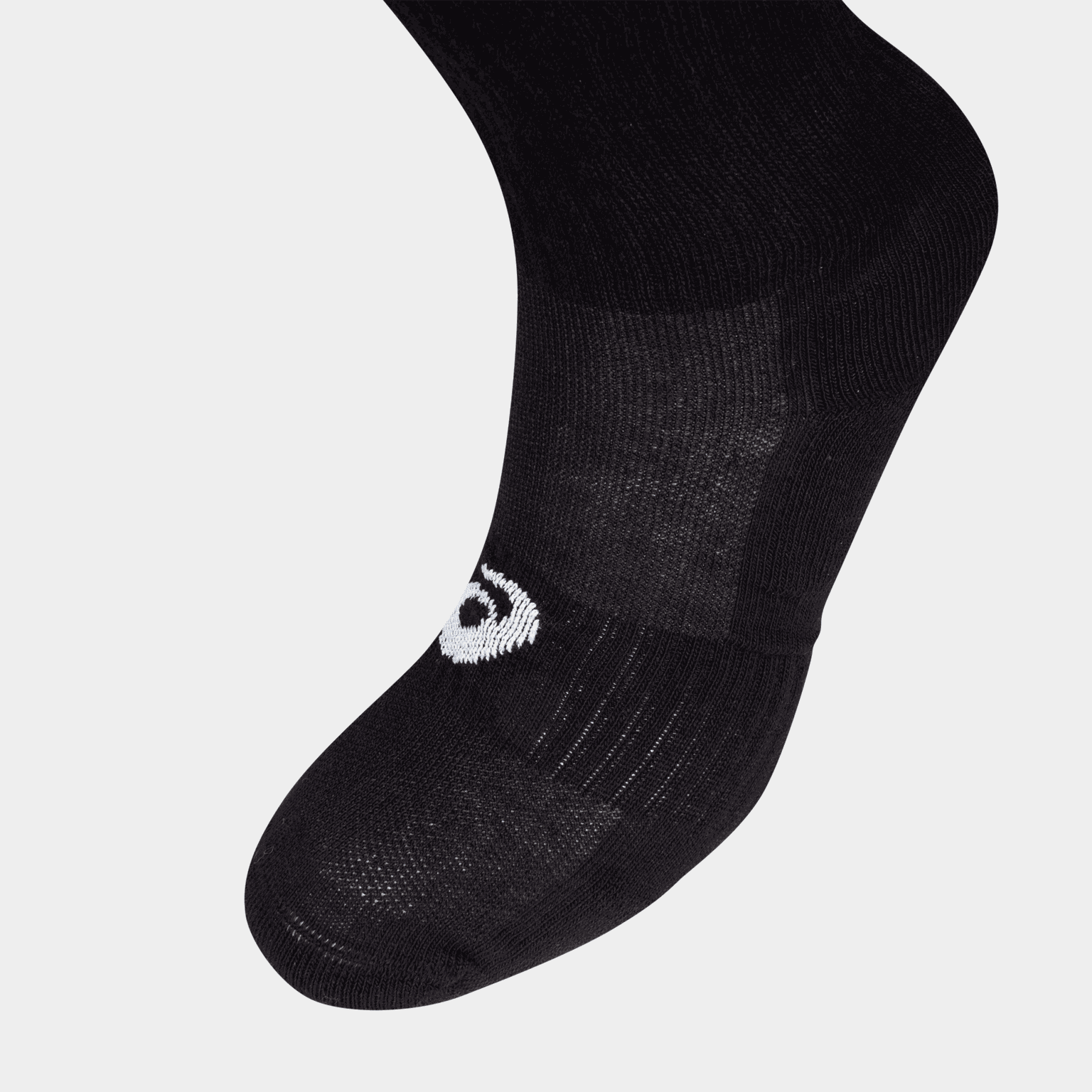 3PPK Crew sokken, katoen, unisex – zwart