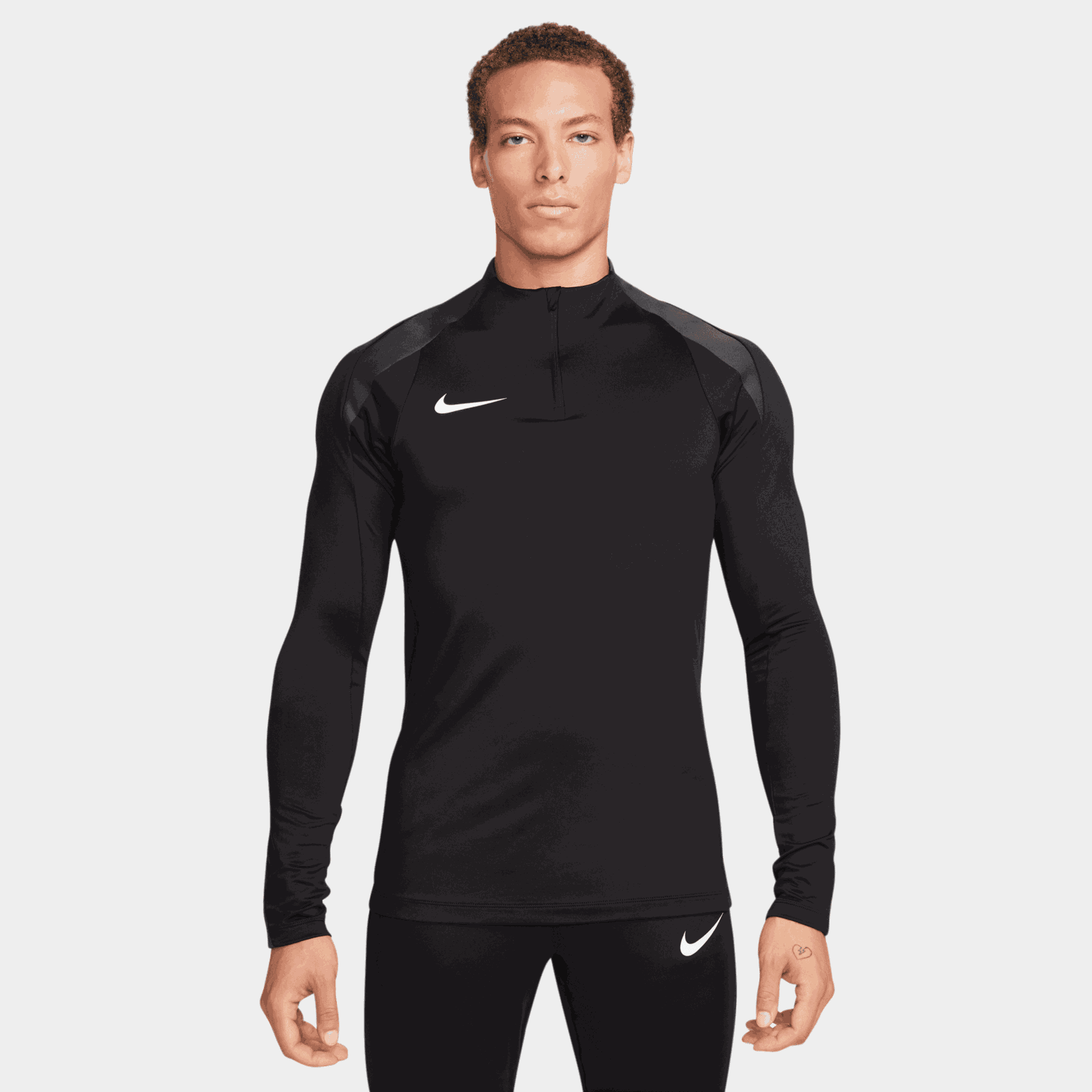 Dri-FIT Strike Dril Top, fotballgenser, herre - Svart