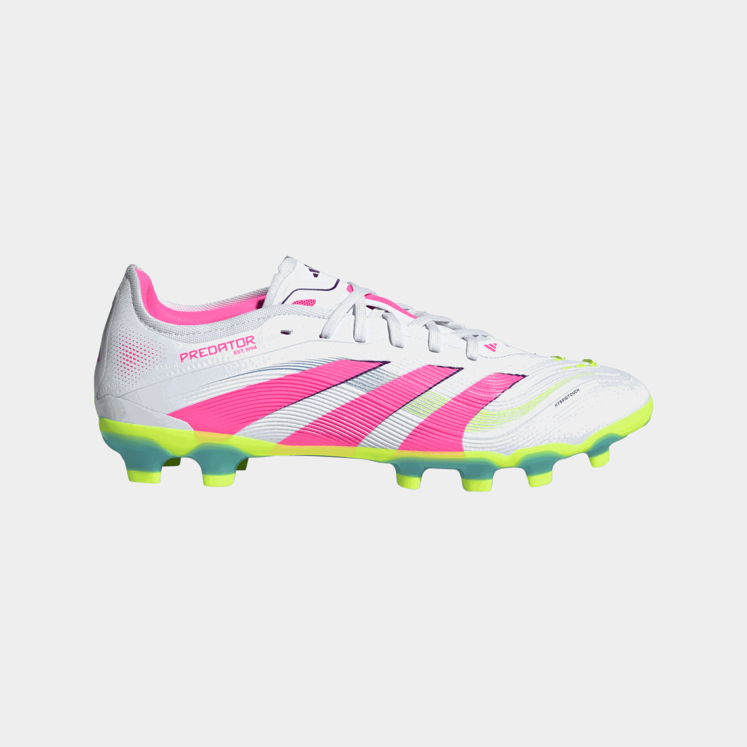 Predator Pro MG, chuteiras de futebol unissex para jogar em grama natural e artificial.