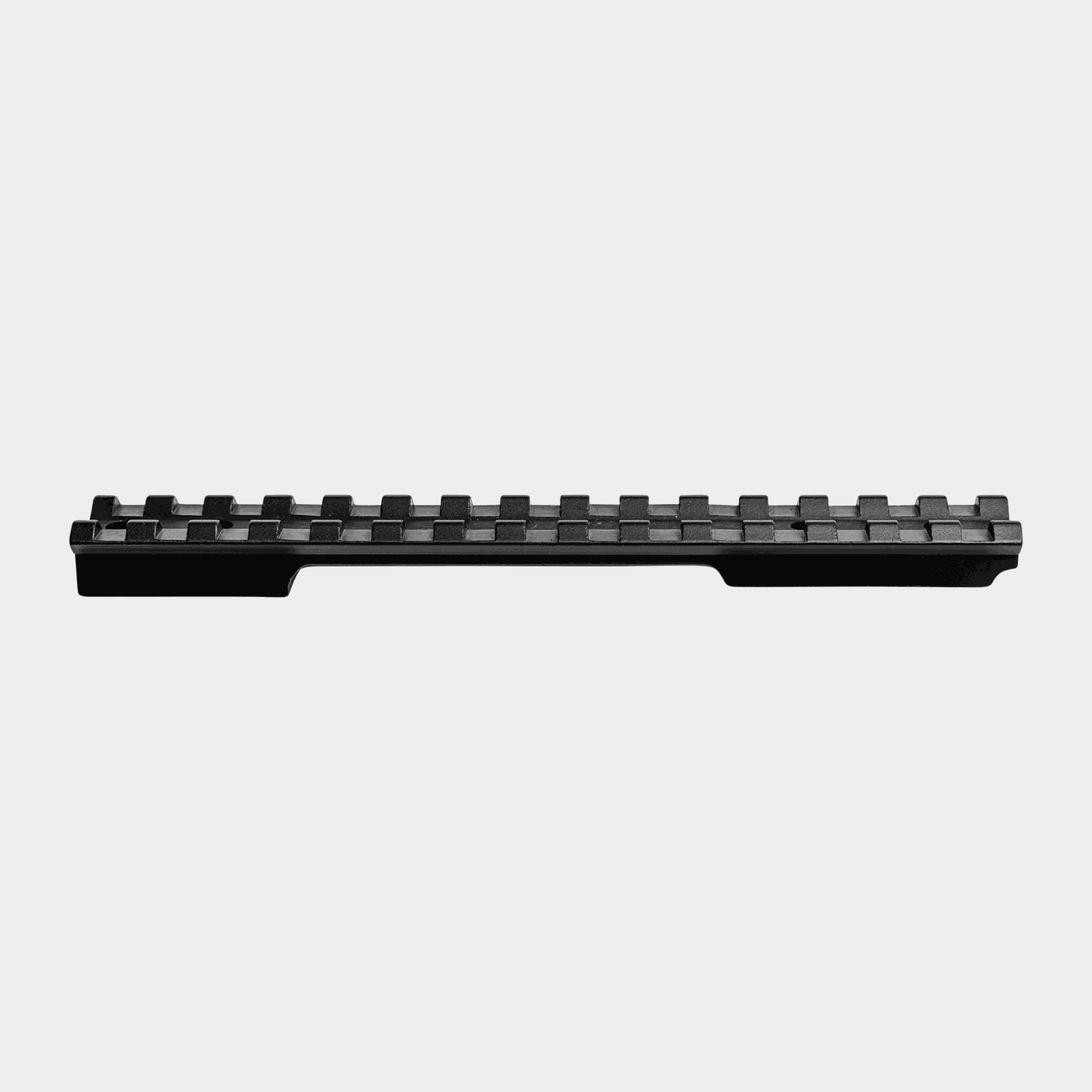  Modrá lišta Picatinny Weatherby Vanguard SA, černá lišta Picatinny