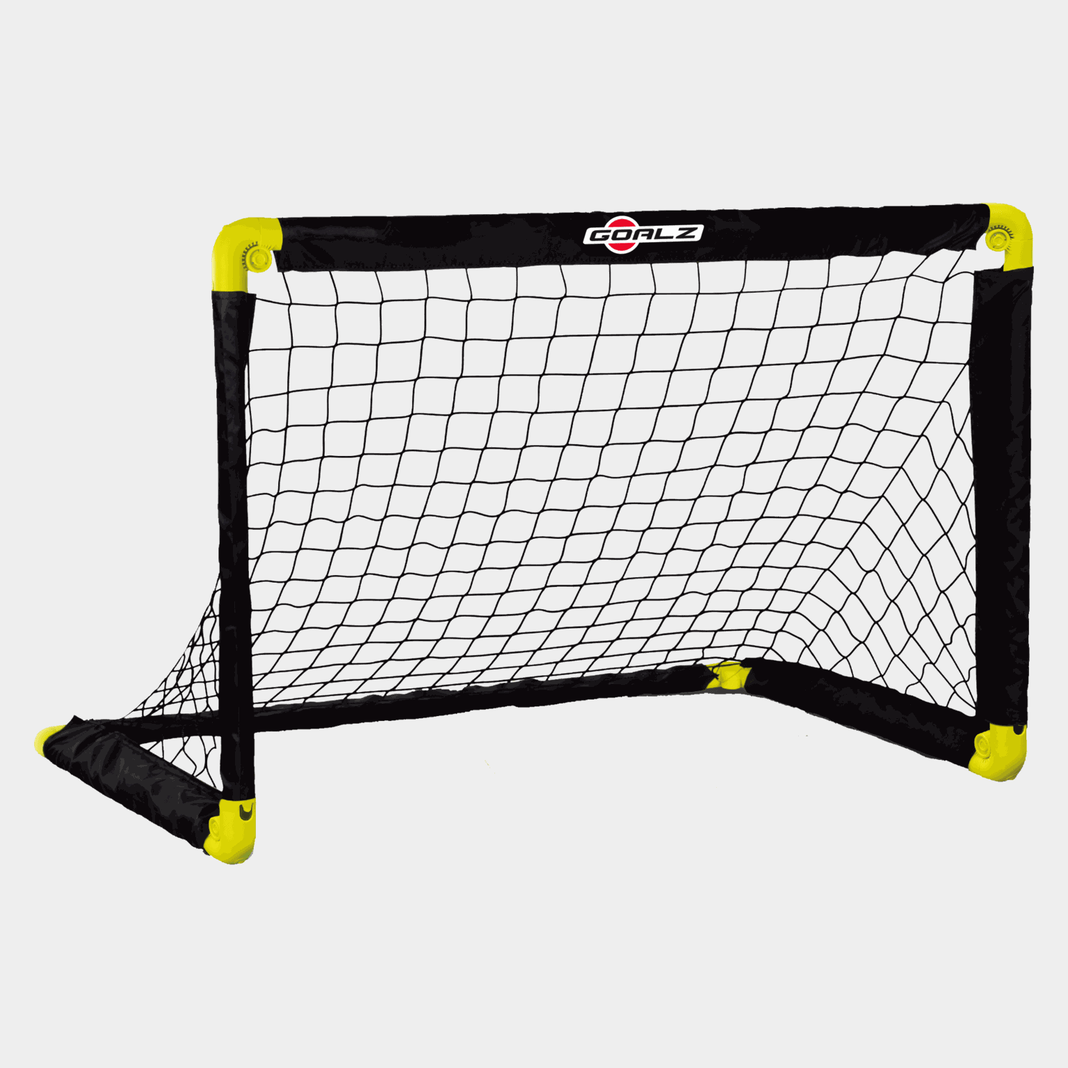 Trave de futebol dobrável 91 x 61 x 61 cm, trave de futebol dobrável - Preta