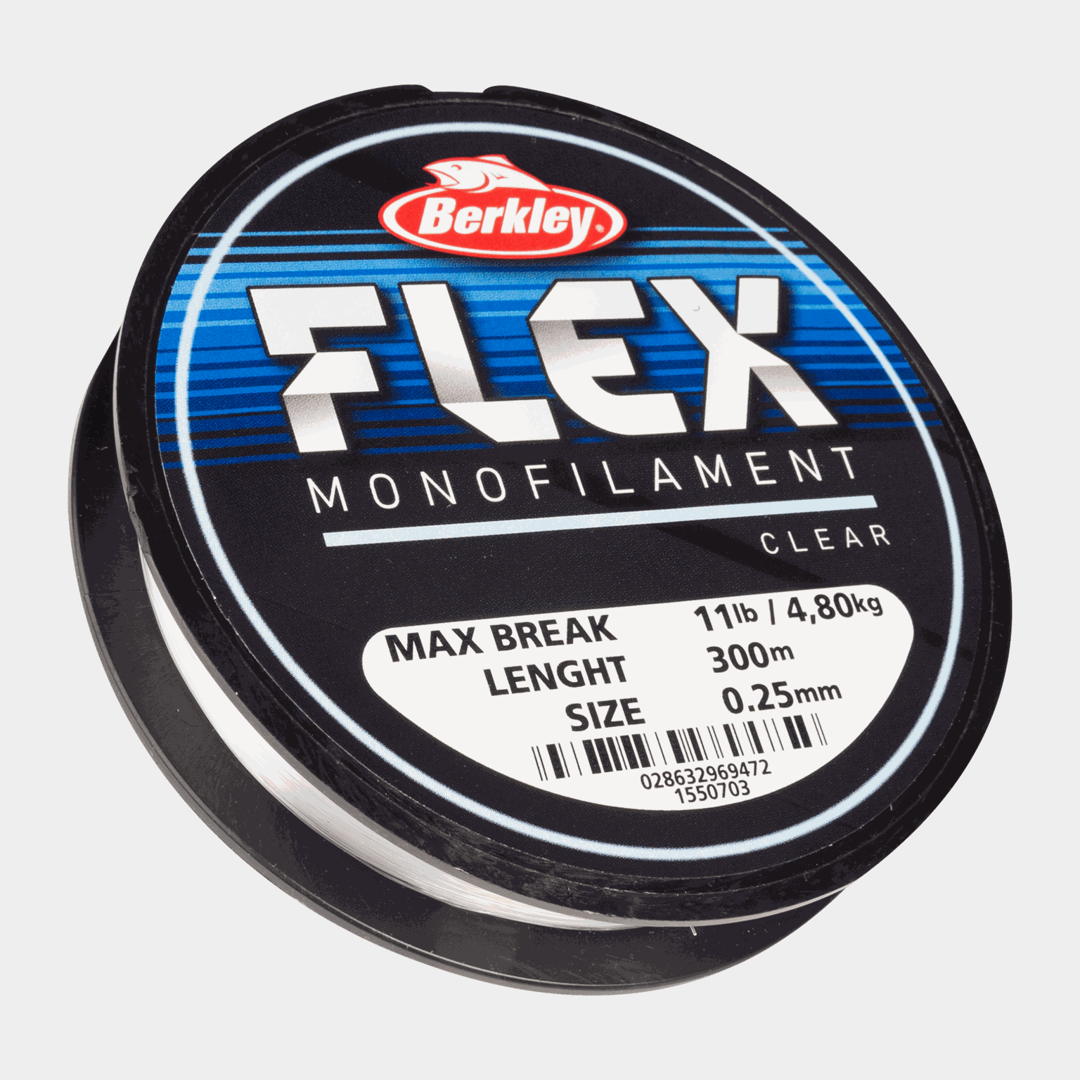 Flex Mono 300m 0,20 clear, fiskesene monofilament -