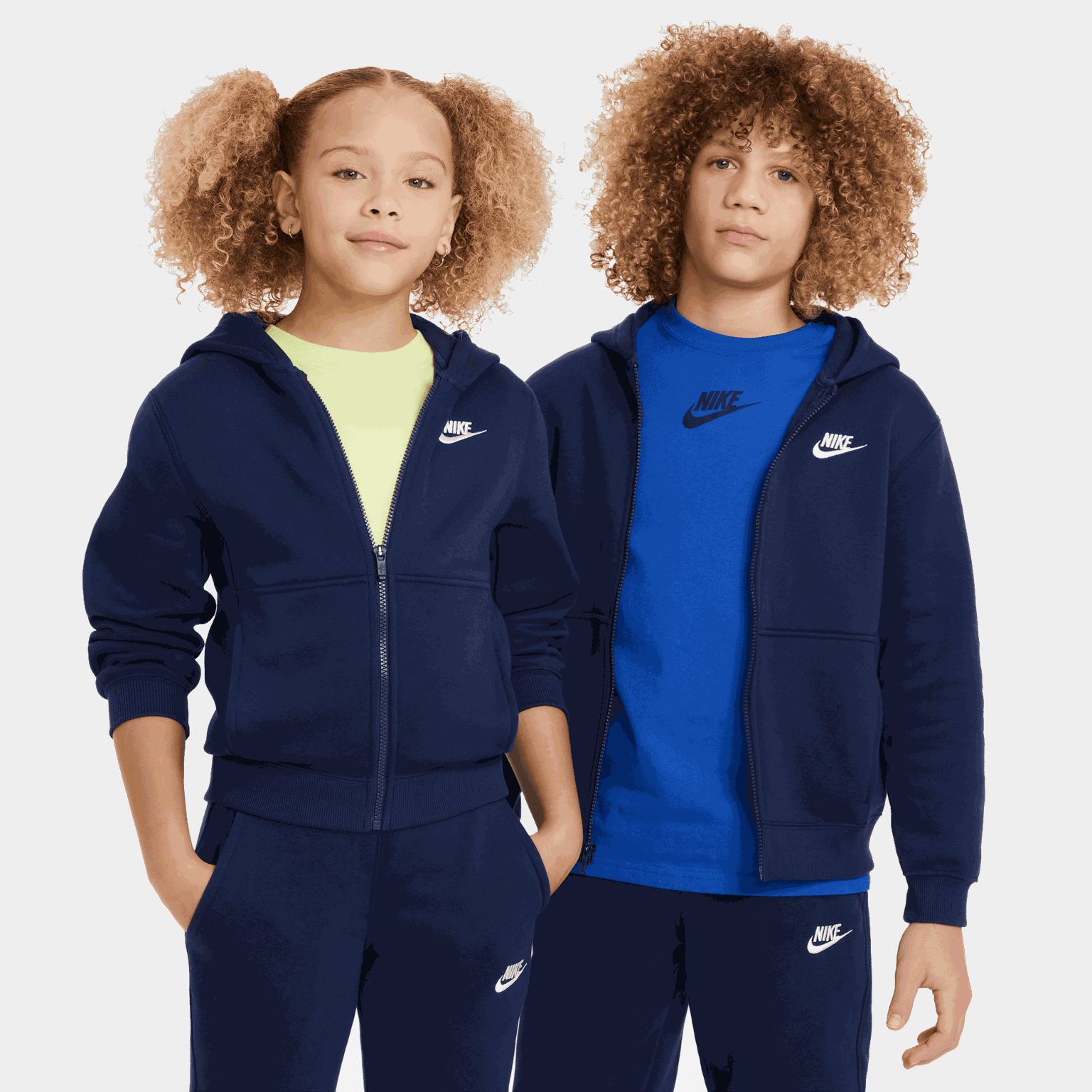  Conjunto de treino Nike Sportswear Club Fleece, tamanho infantil