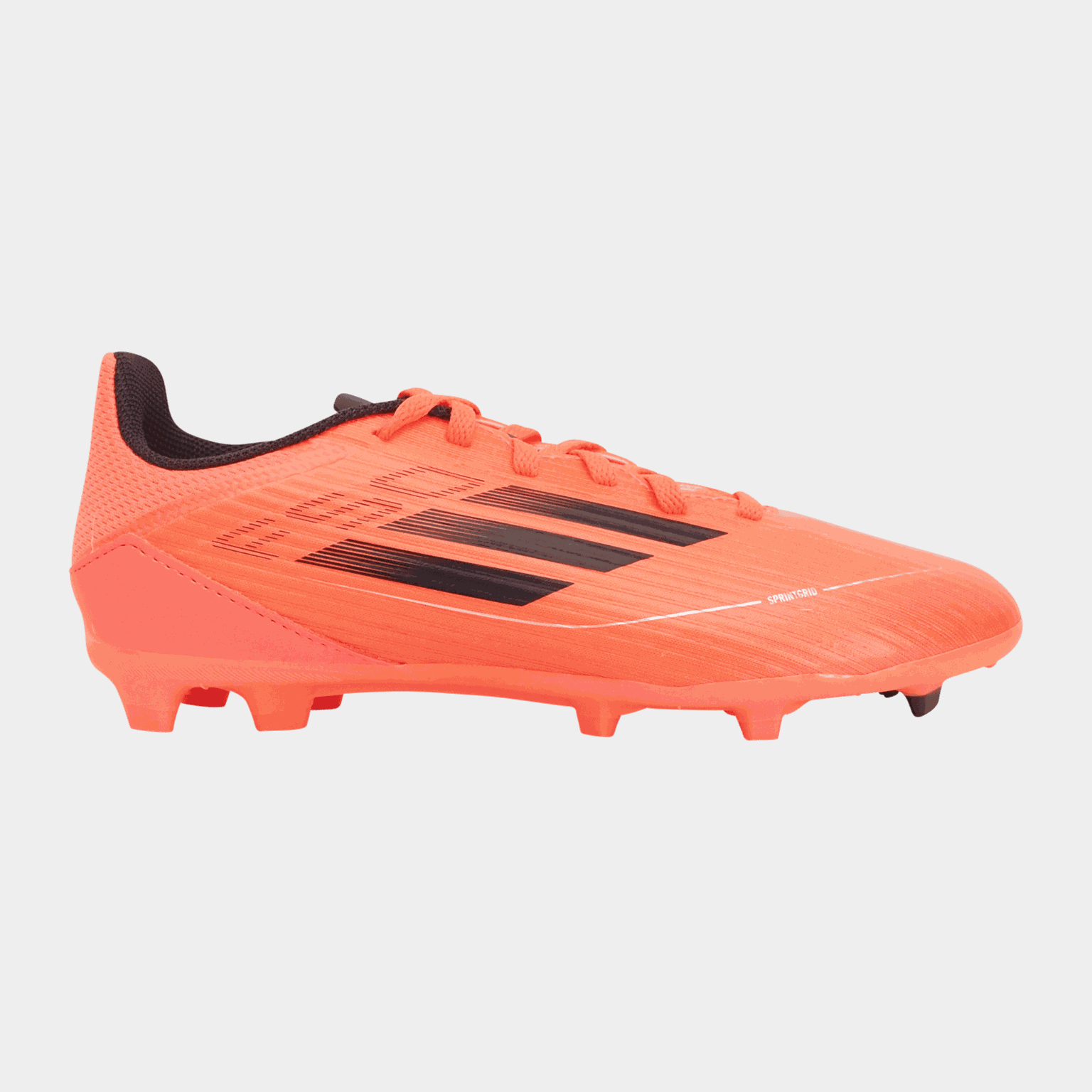 F50 League FG/MG Q4 24 Junior voetbalschoenen voor natuurgras en kunstgras - Rood