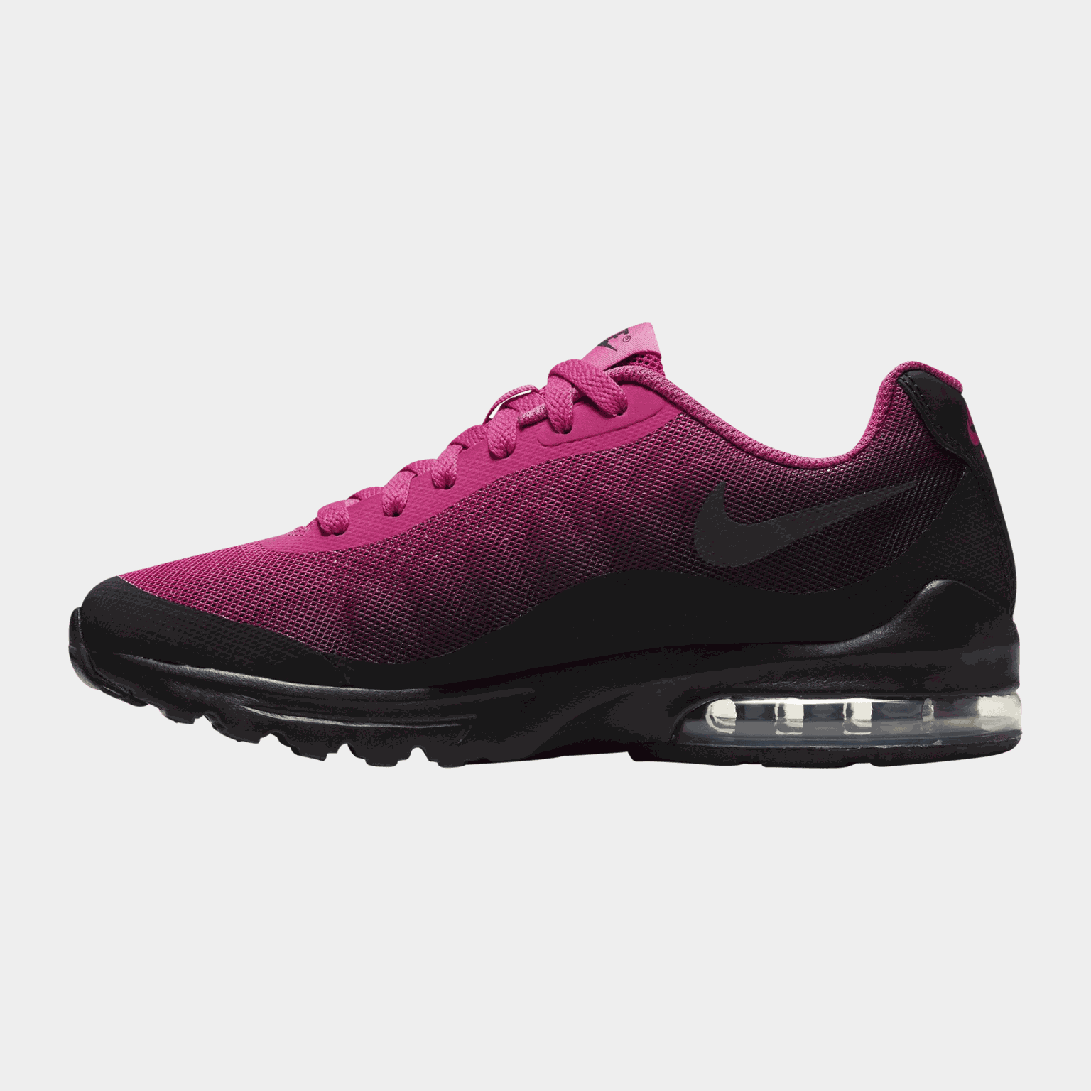  Tênis casual Air Max Invigor, tamanhos infantis - preto