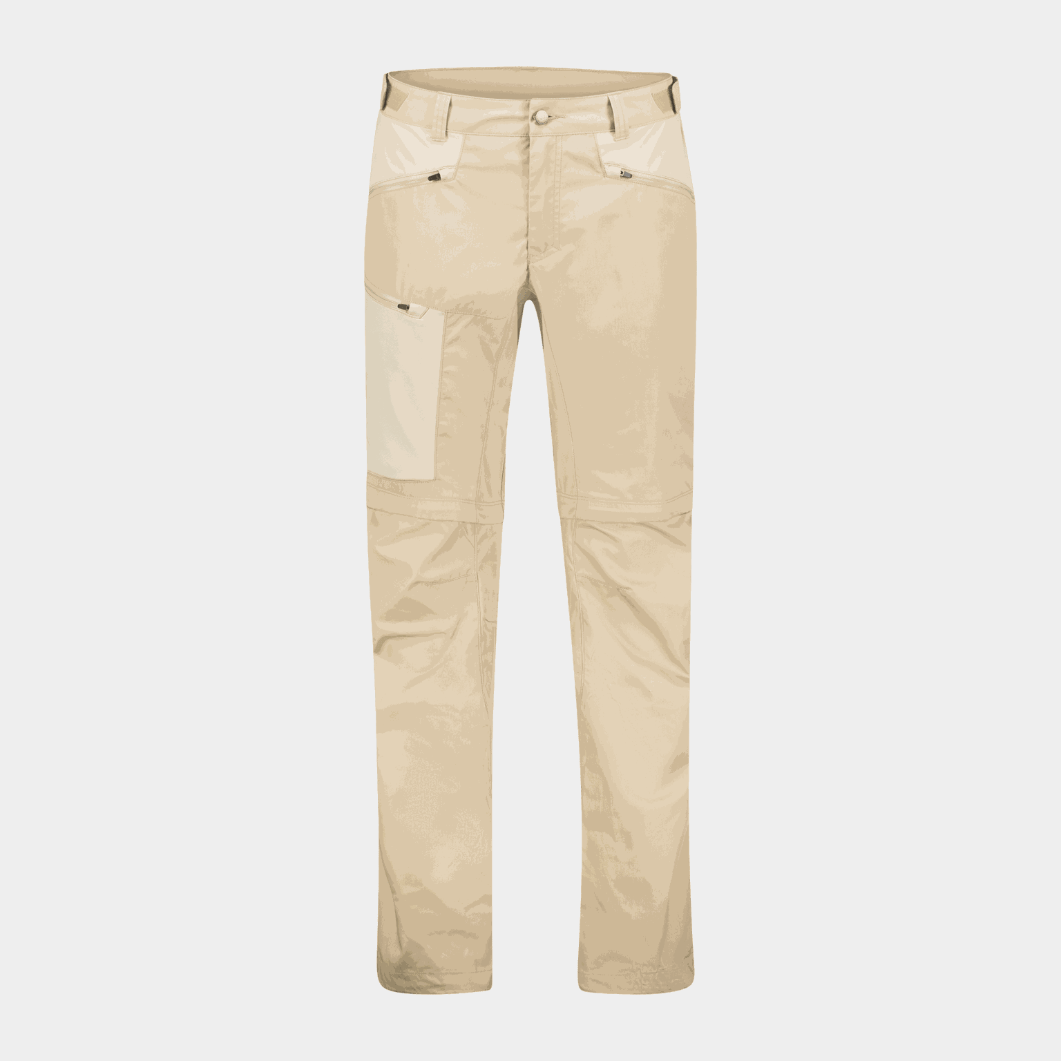  Pantaloni Tived con cerniera rimovibile, pantaloni da trekking, da uomo - Marrone