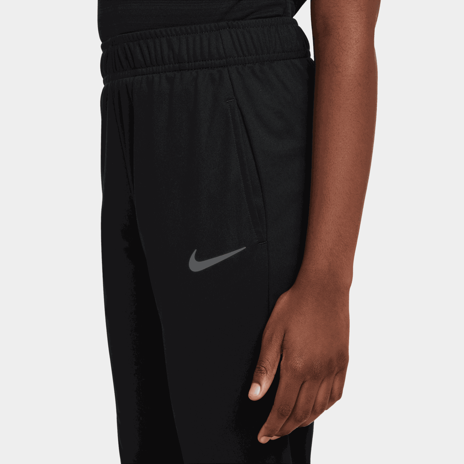 Poly+ Broek, Trainingsbroek voor jongens - Zwart