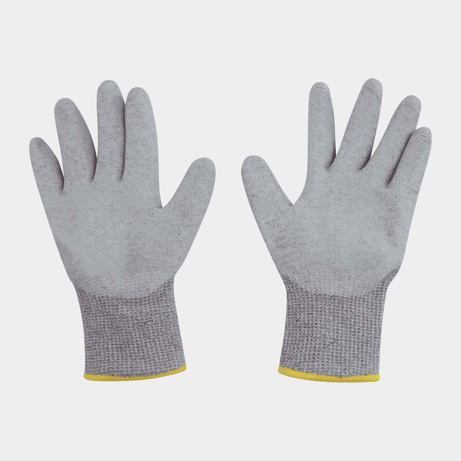 Gants de travail anti-coupures, gris