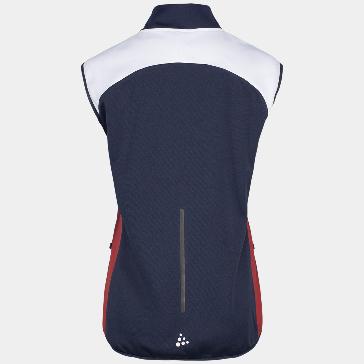 Colete de corrida feminino Craft Norway Nordic Ski Club, tamanho 24/25, azul escuro.