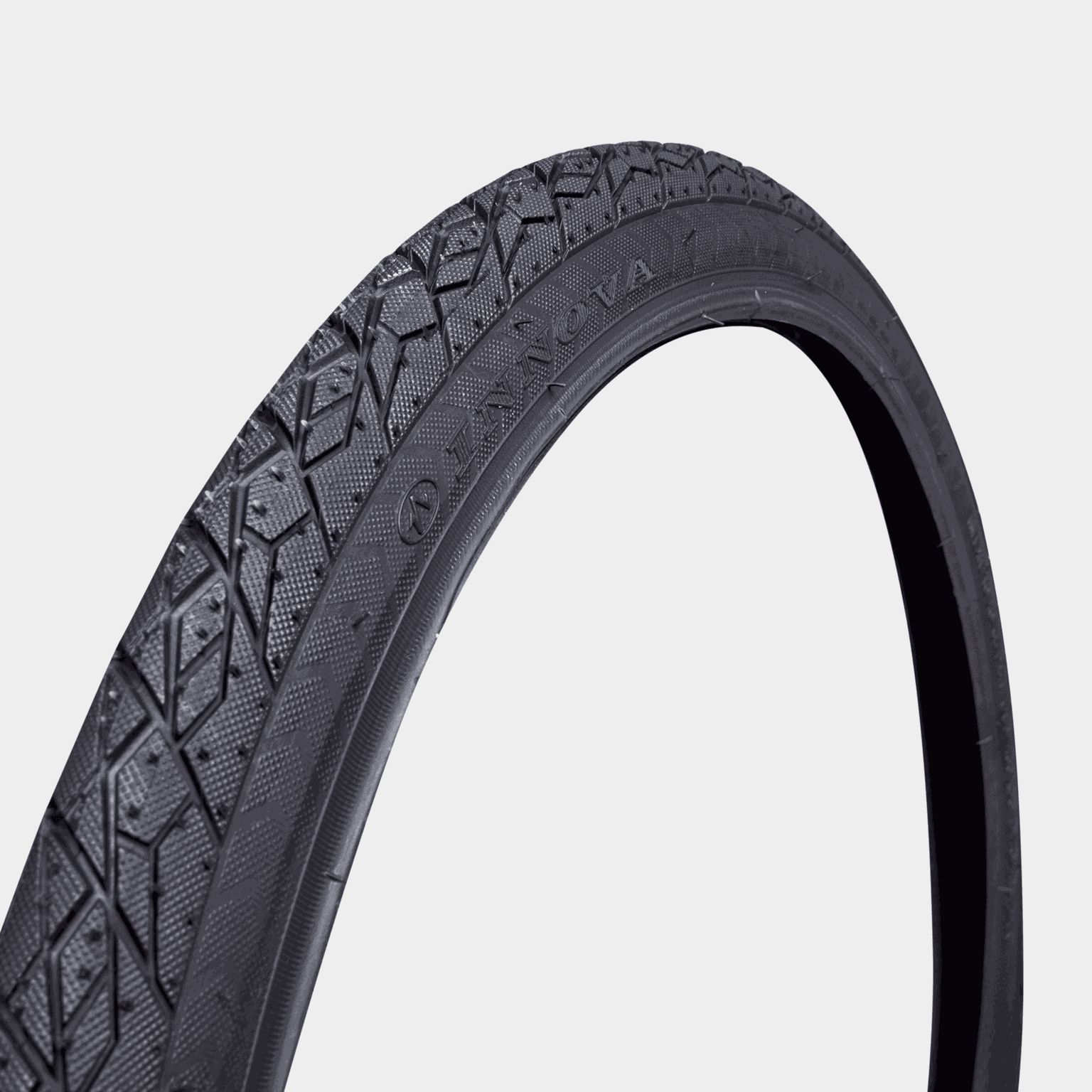 Hybrid Tire 24 x 1,75, sykkeldekk - Svart