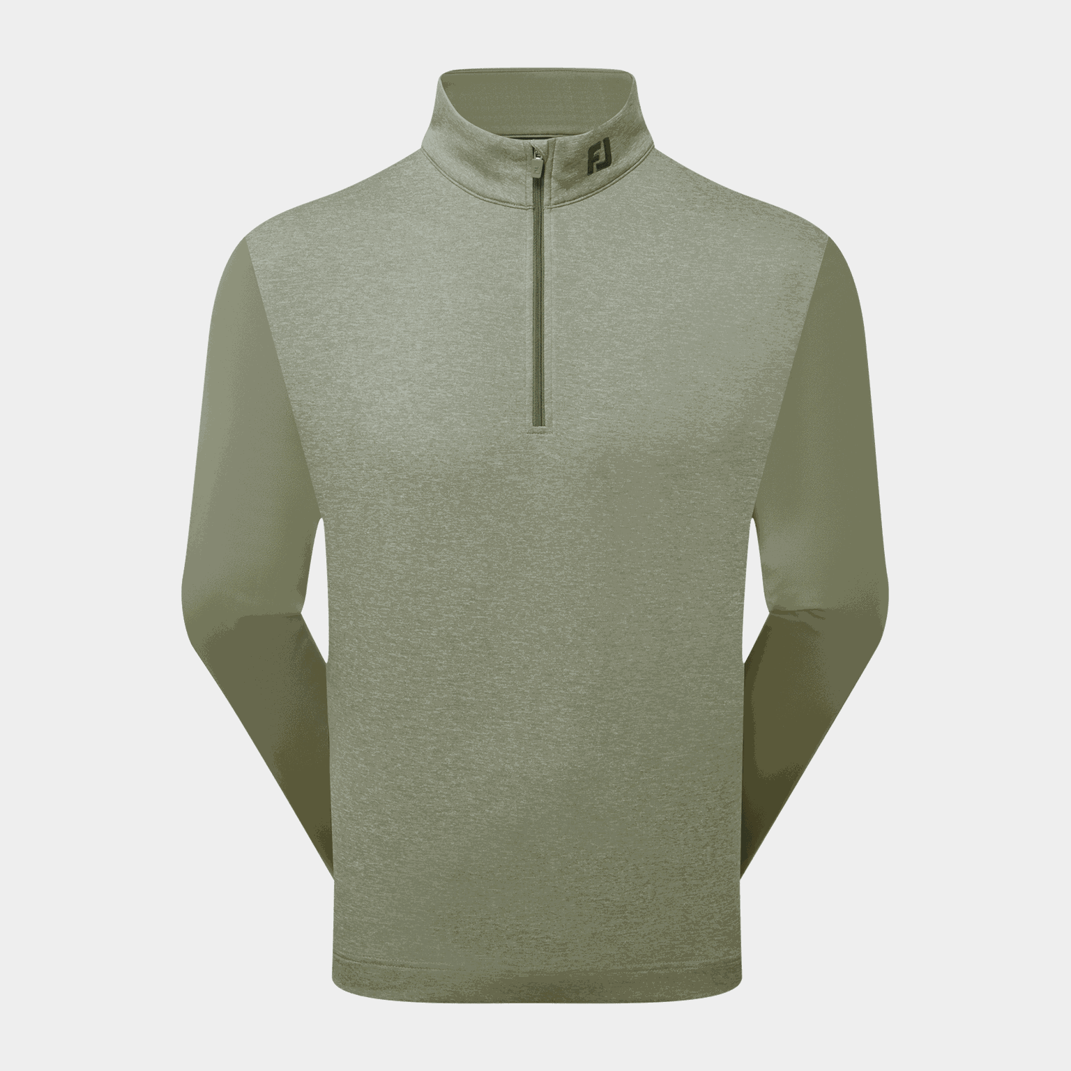  Pánské golfové tričko, vyrobené z melanžového materiálu.
