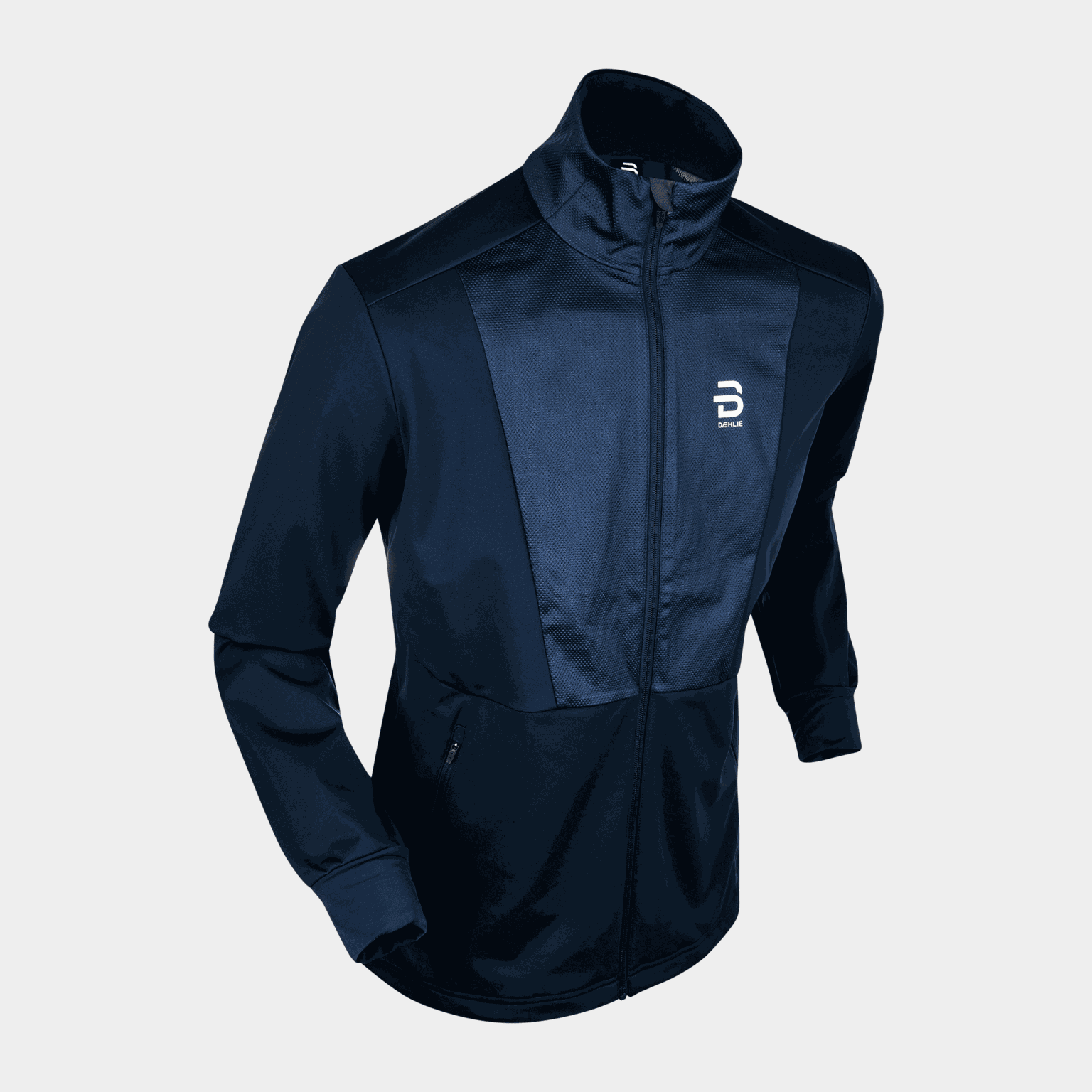  Jaqueta de corrida masculina BD Select 24/25 azul escuro
