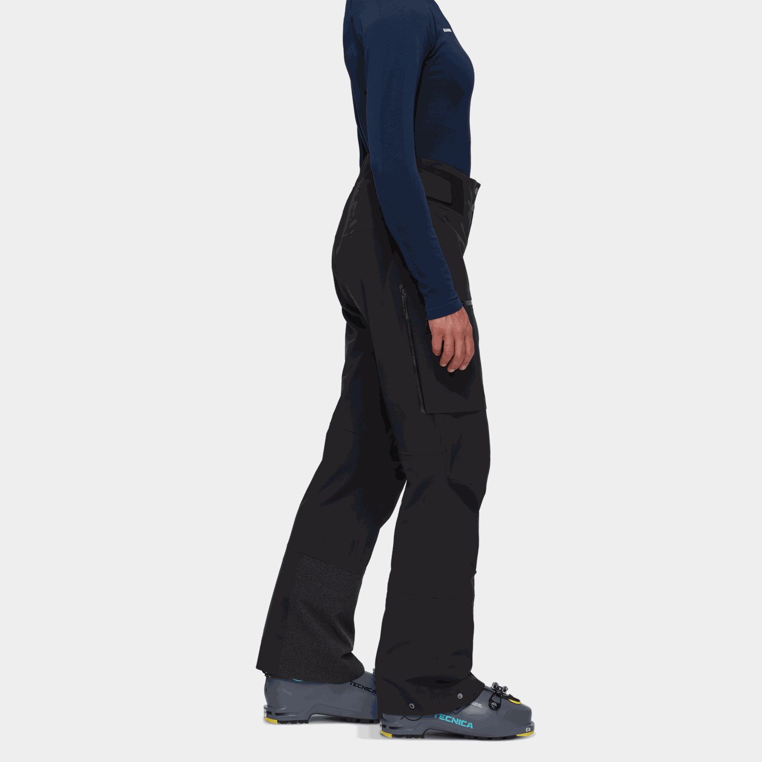  Spodnie narciarskie i snowboardowe damskie Alpine Stoney HS 24/25 – czarne