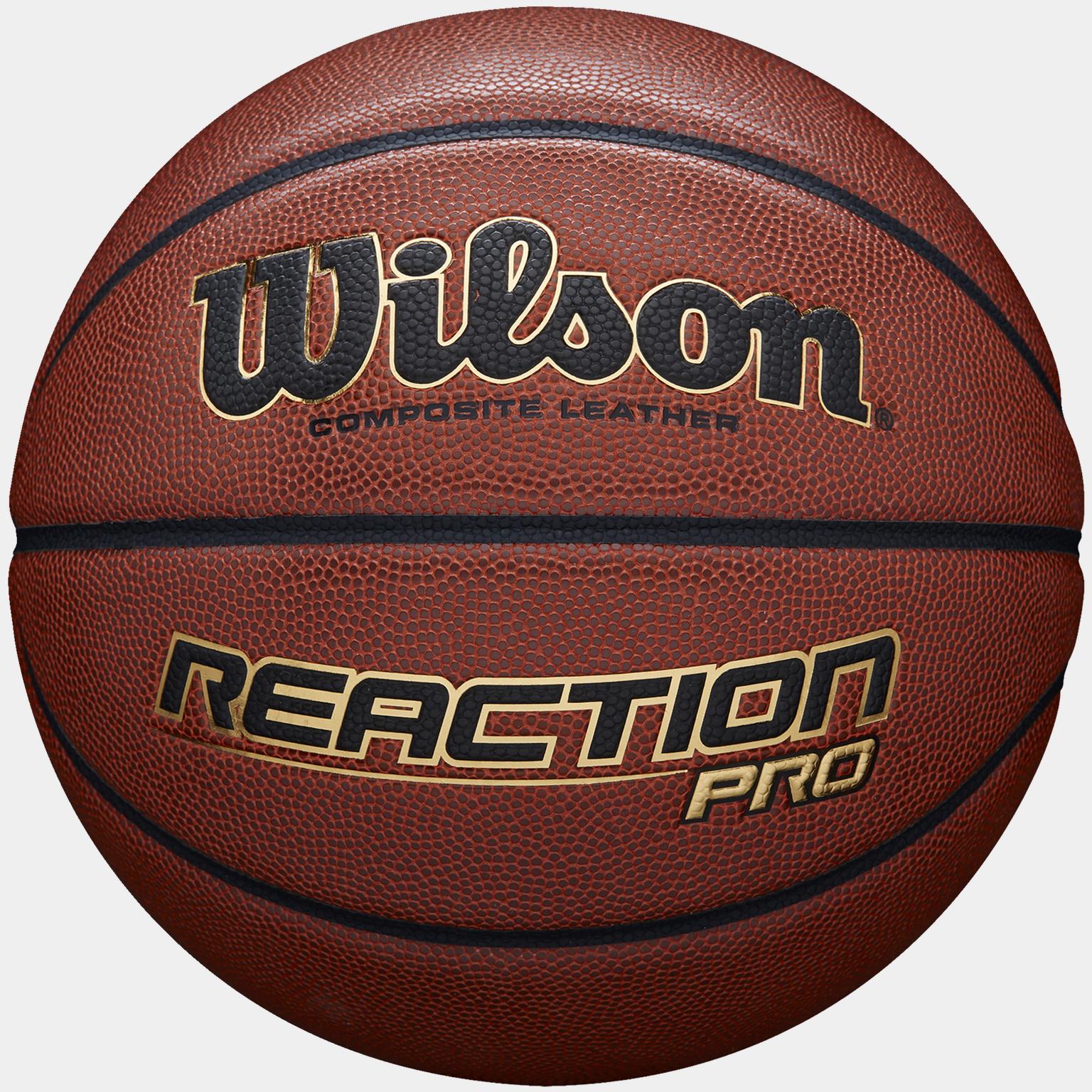  Basketbalový míč Reaction Pro - hnědý