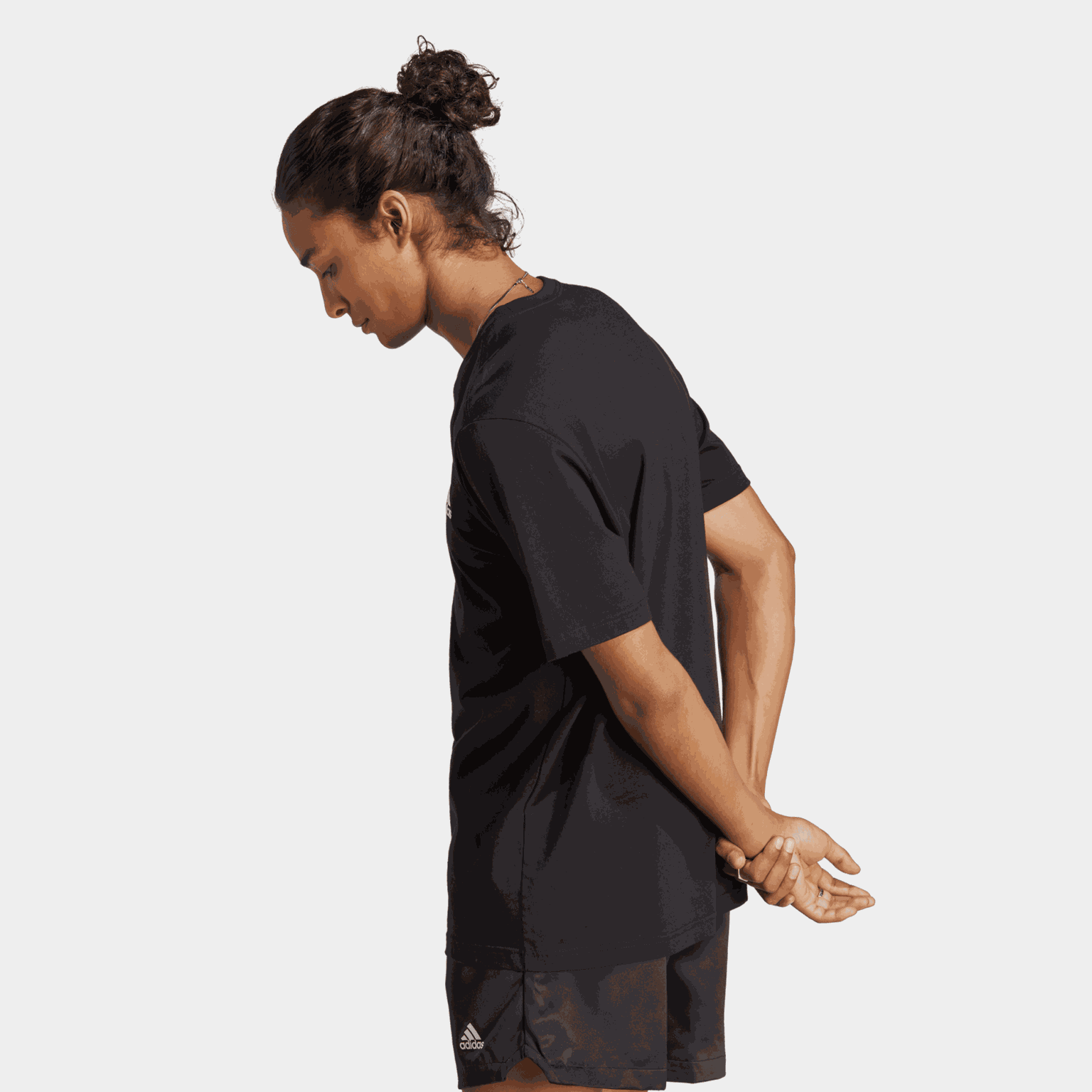 Essential Single Jersey T-Shirt, t-skjorte, herre - Svart