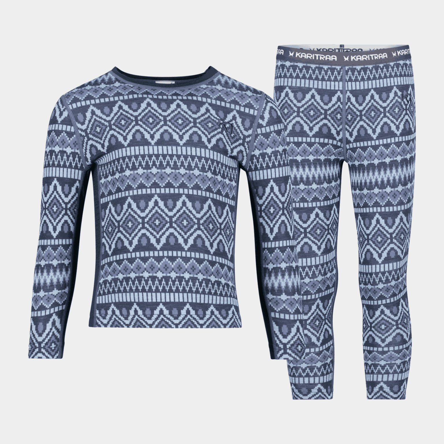  Conjunto de roupa íntima infantil de lã Agnes
