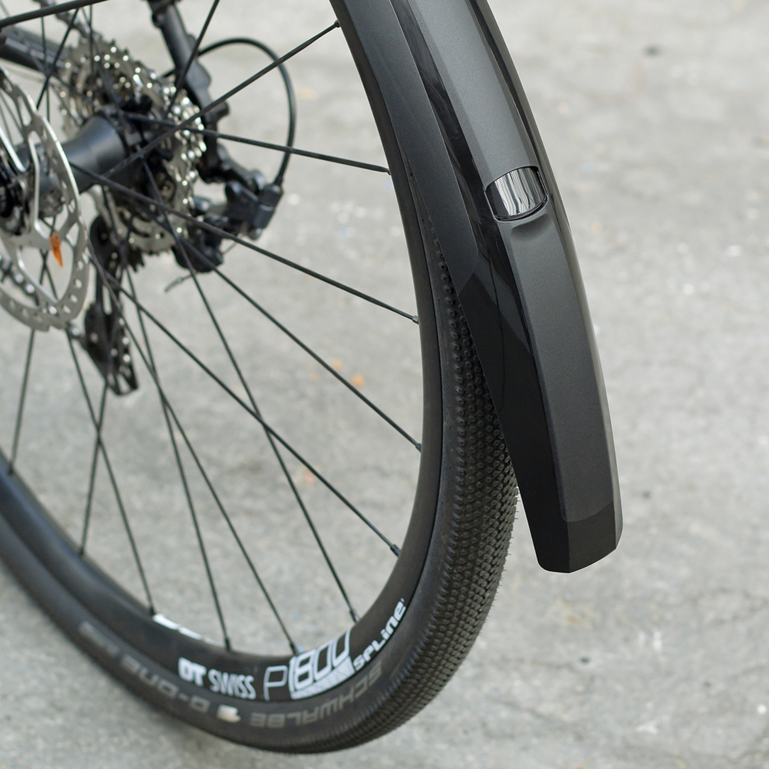 Speedrocker Rear Extension, skjermforlengelse - Svart