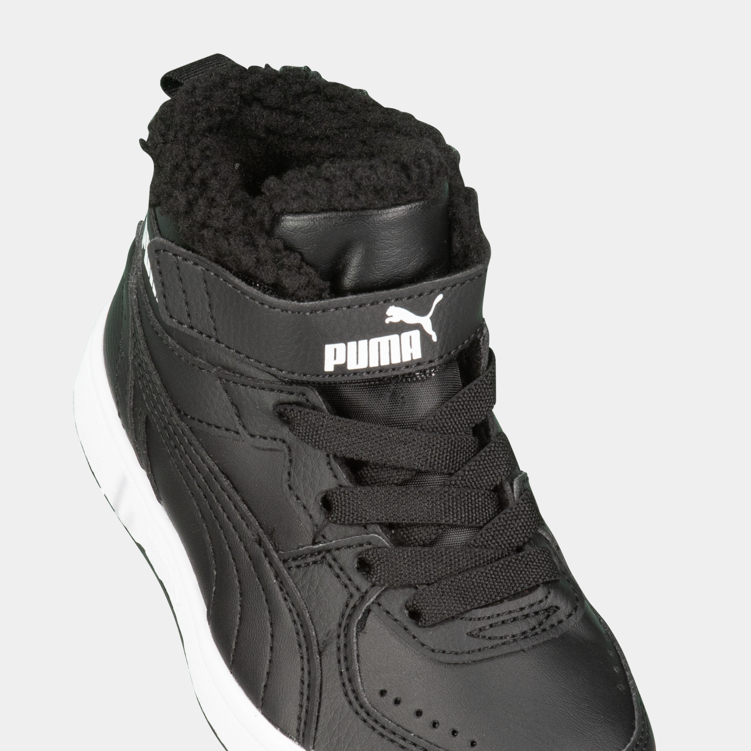  Buty zimowe Rebound Joy Fur Ps JR, rozmiar młodzieżowy - czarne